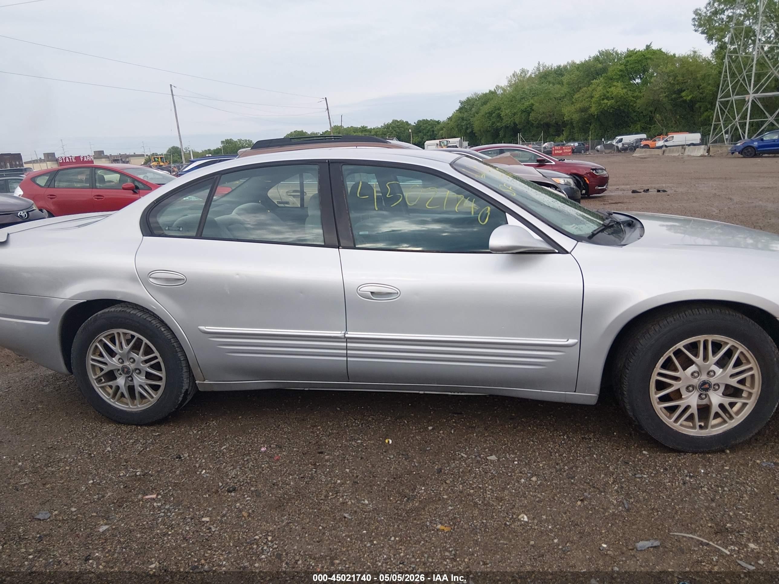 2003 Pontiac Bonneville Se Серебряный vin: 1G2HX52K434120475