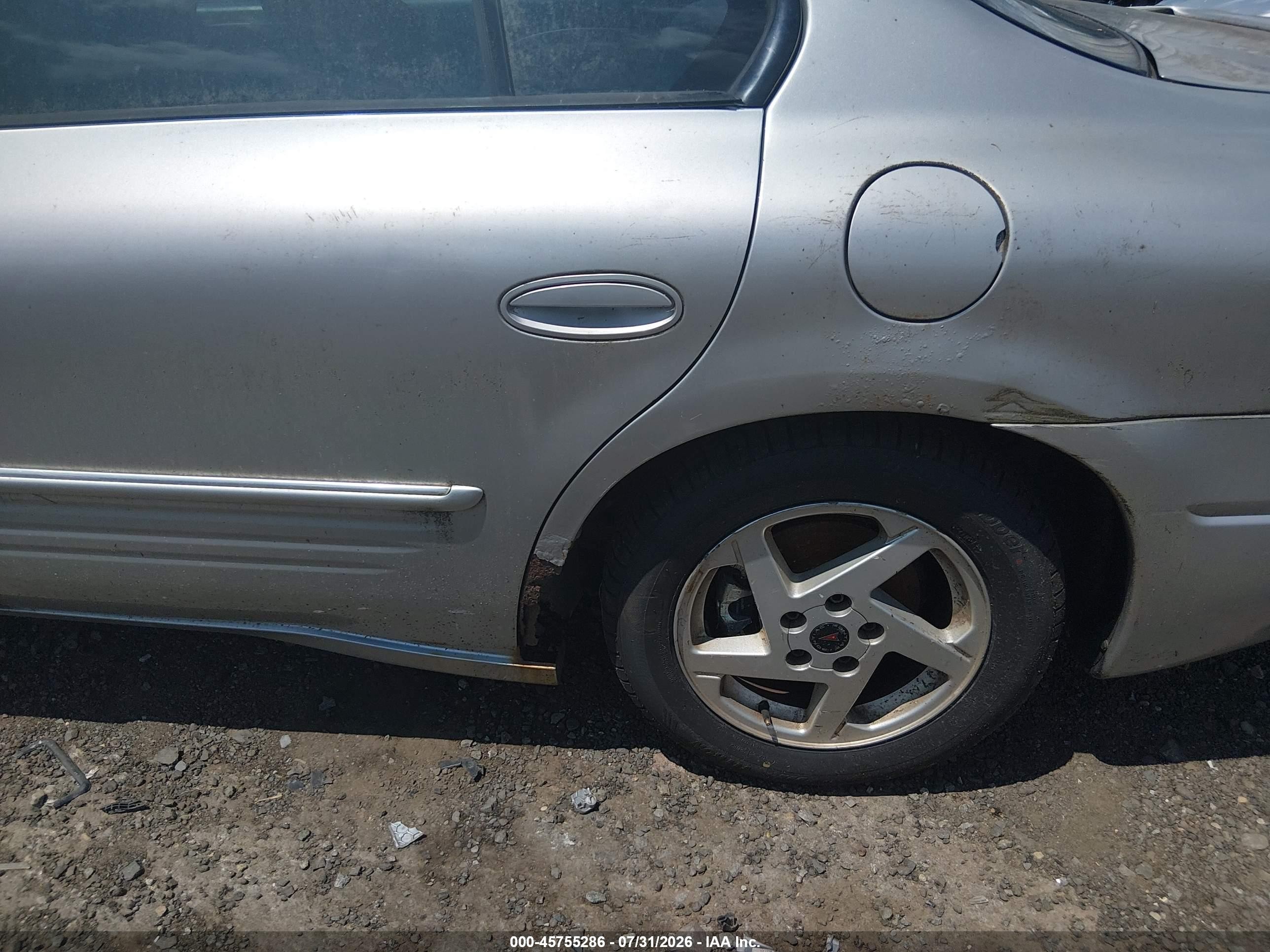 2004 Pontiac Bonneville Se Silver vin: 1G2HX52K44U231383