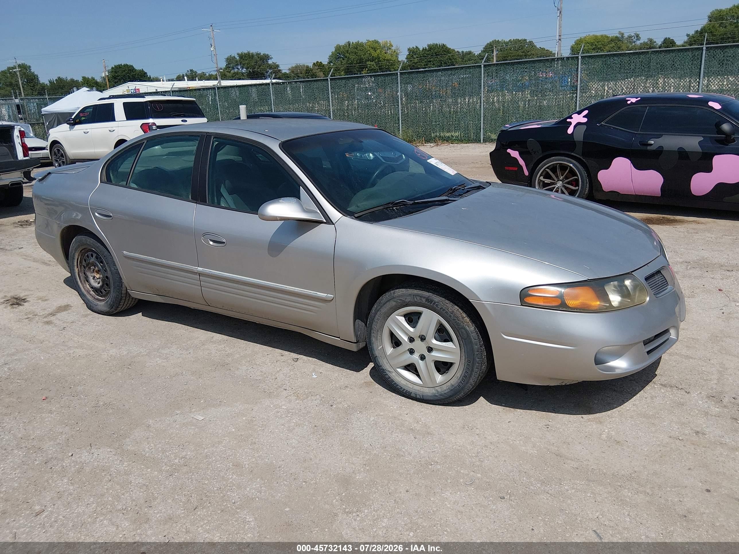 2005 Pontiac Bonneville Se Silver vin: 1G2HX52K45U122312