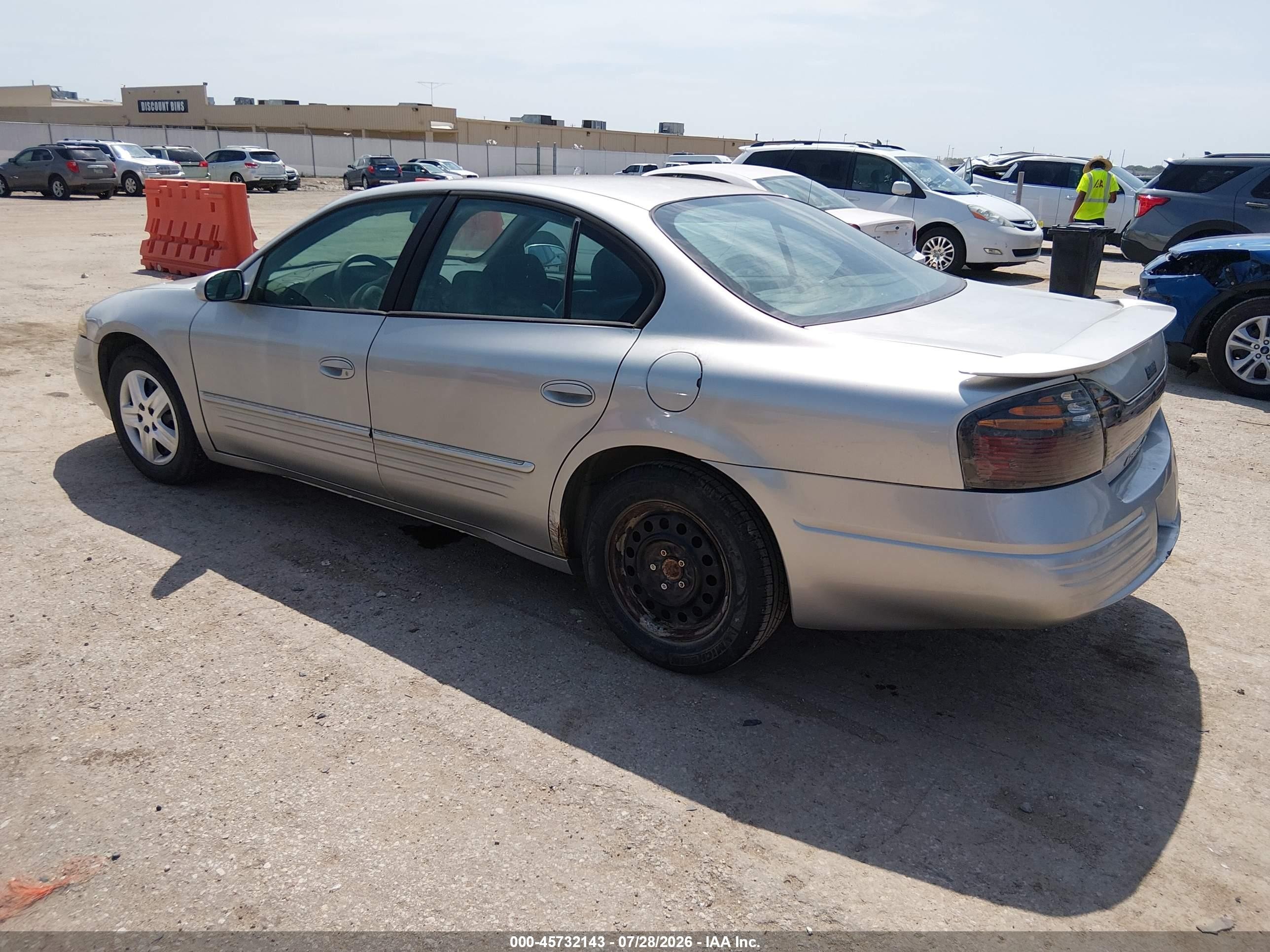 2005 Pontiac Bonneville Se Серебряный vin: 1G2HX52K45U122312