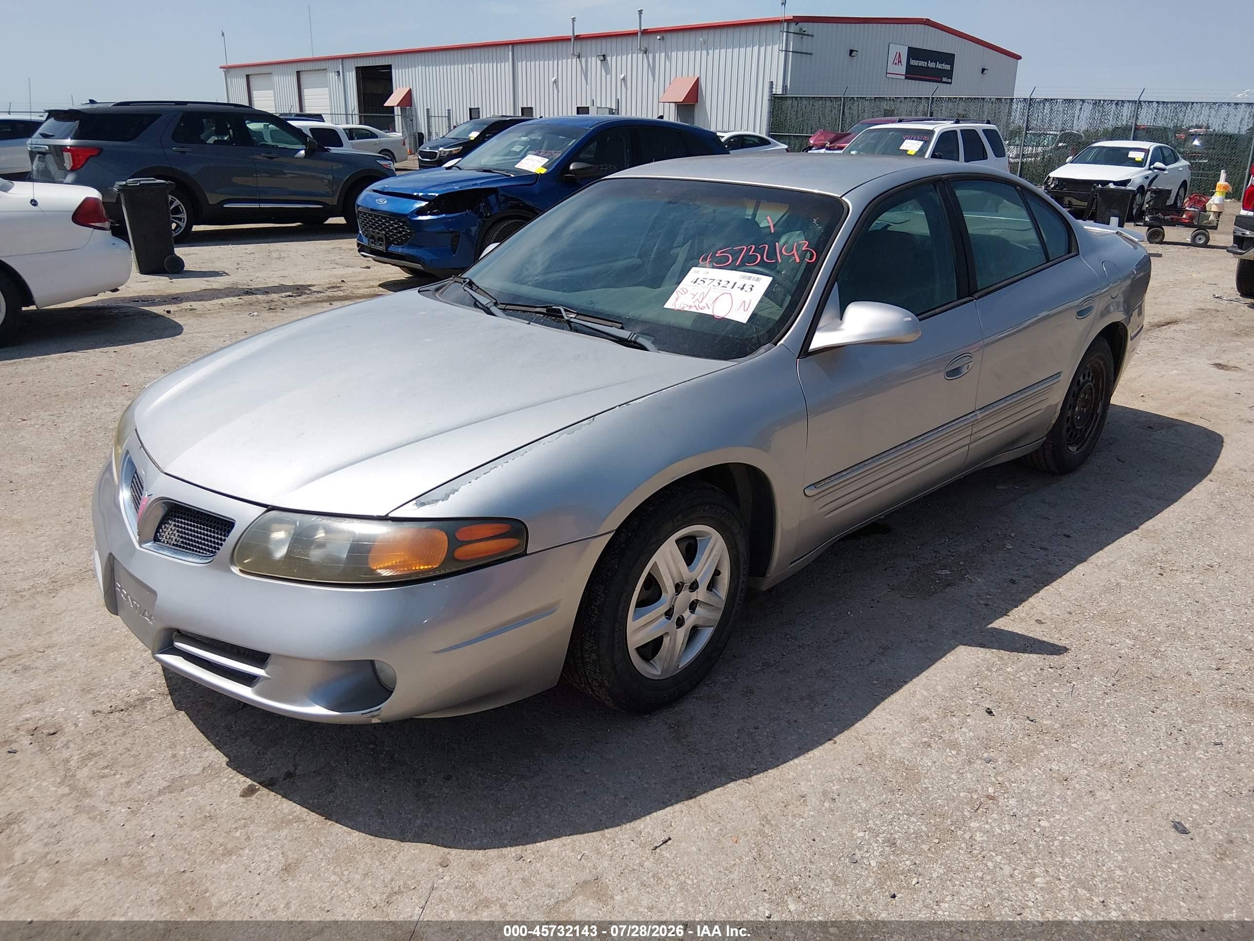 2005 Pontiac Bonneville Se Серебряный vin: 1G2HX52K45U122312