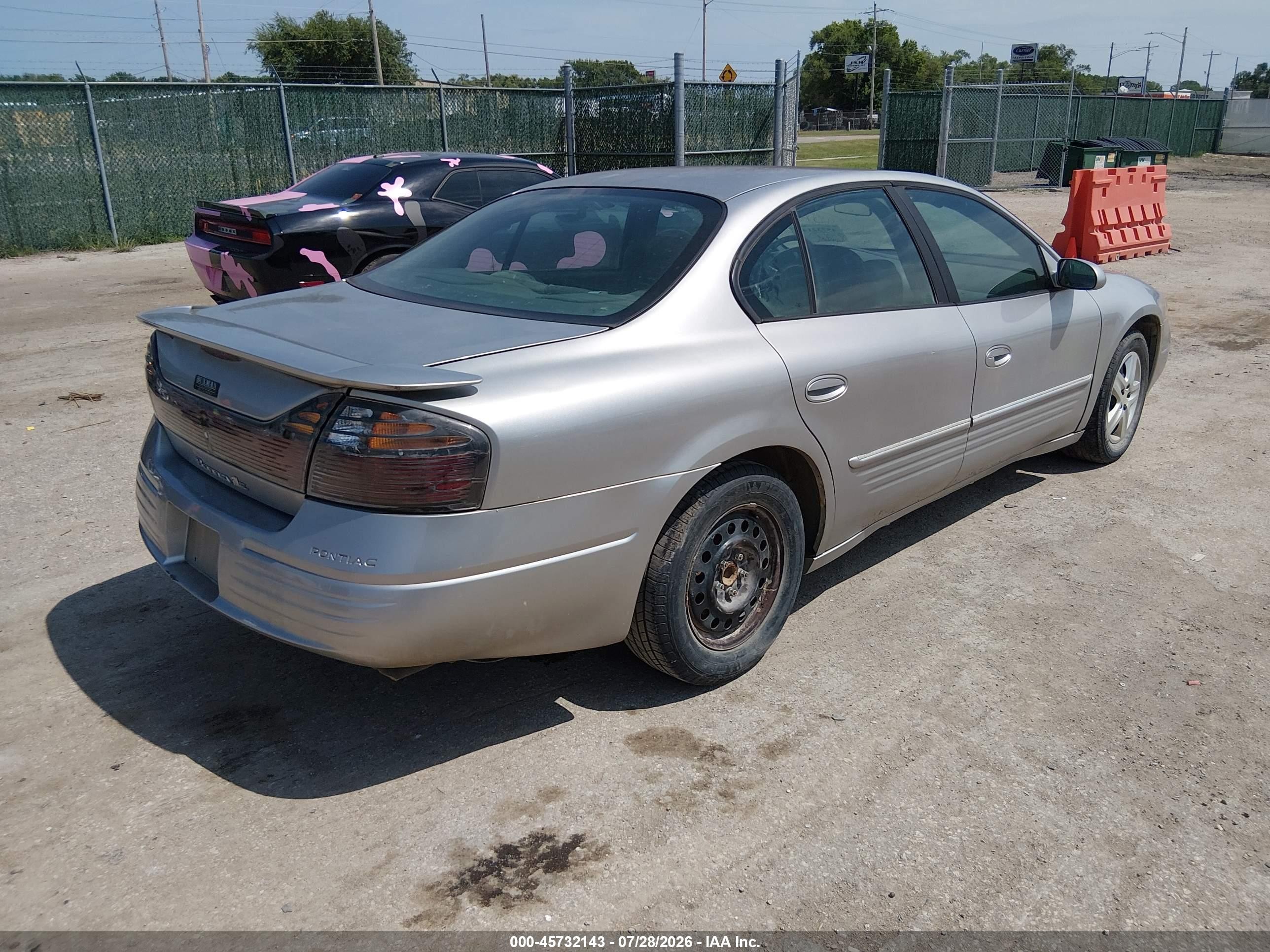 2005 Pontiac Bonneville Se Серебряный vin: 1G2HX52K45U122312