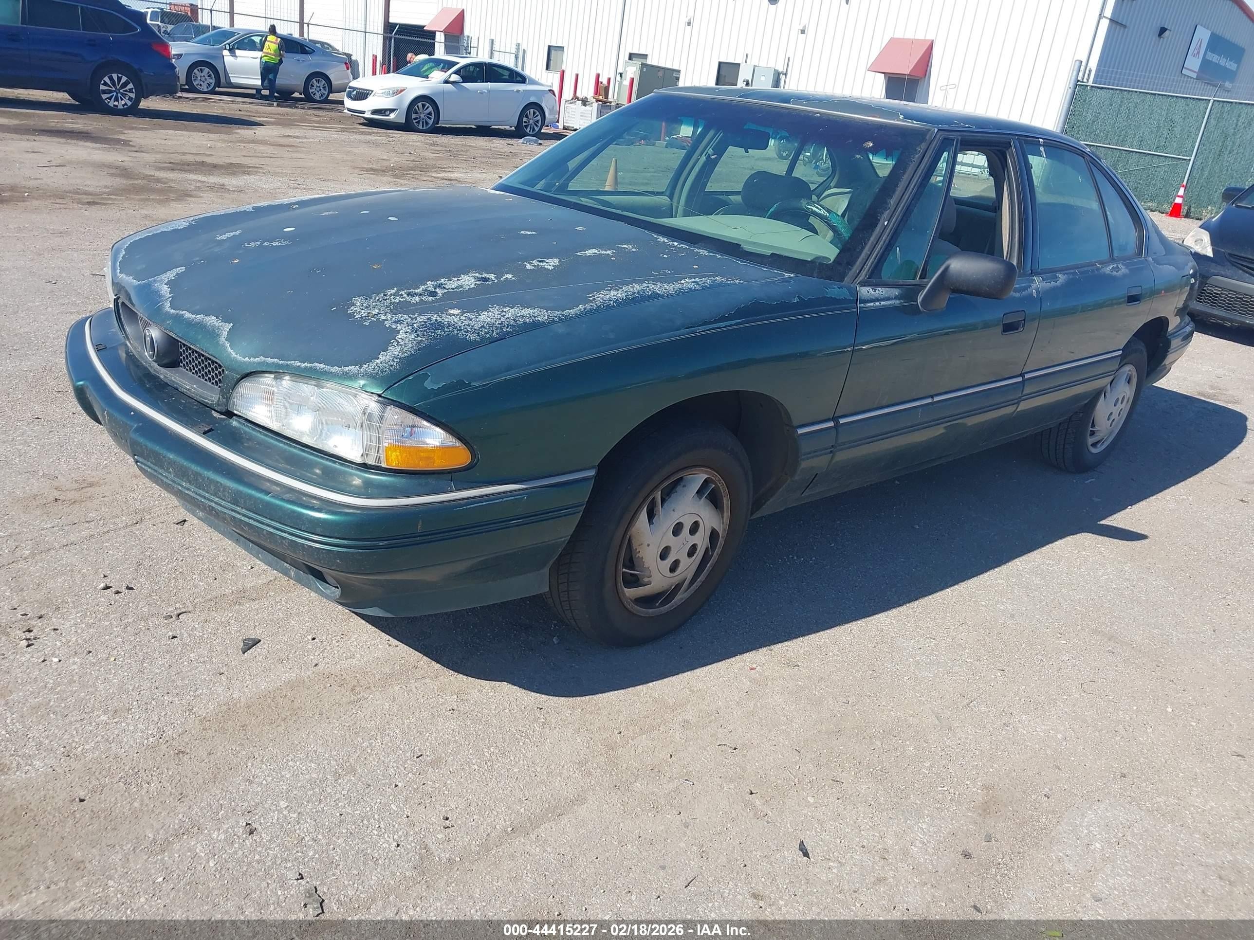 1995 Pontiac Bonneville Se Зеленый vin: 1G2HX52K4S4219196