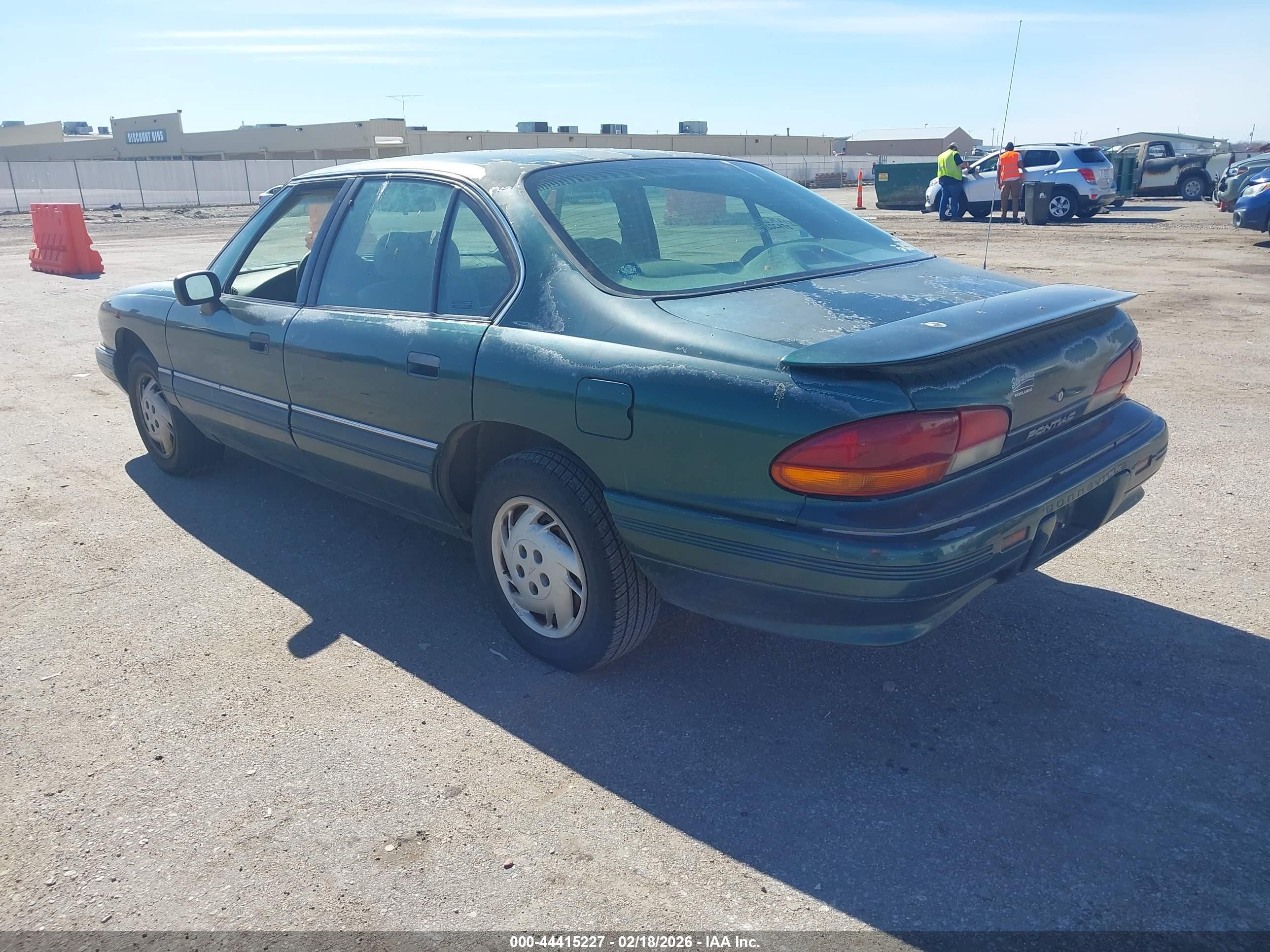 1995 Pontiac Bonneville Se Зеленый vin: 1G2HX52K4S4219196