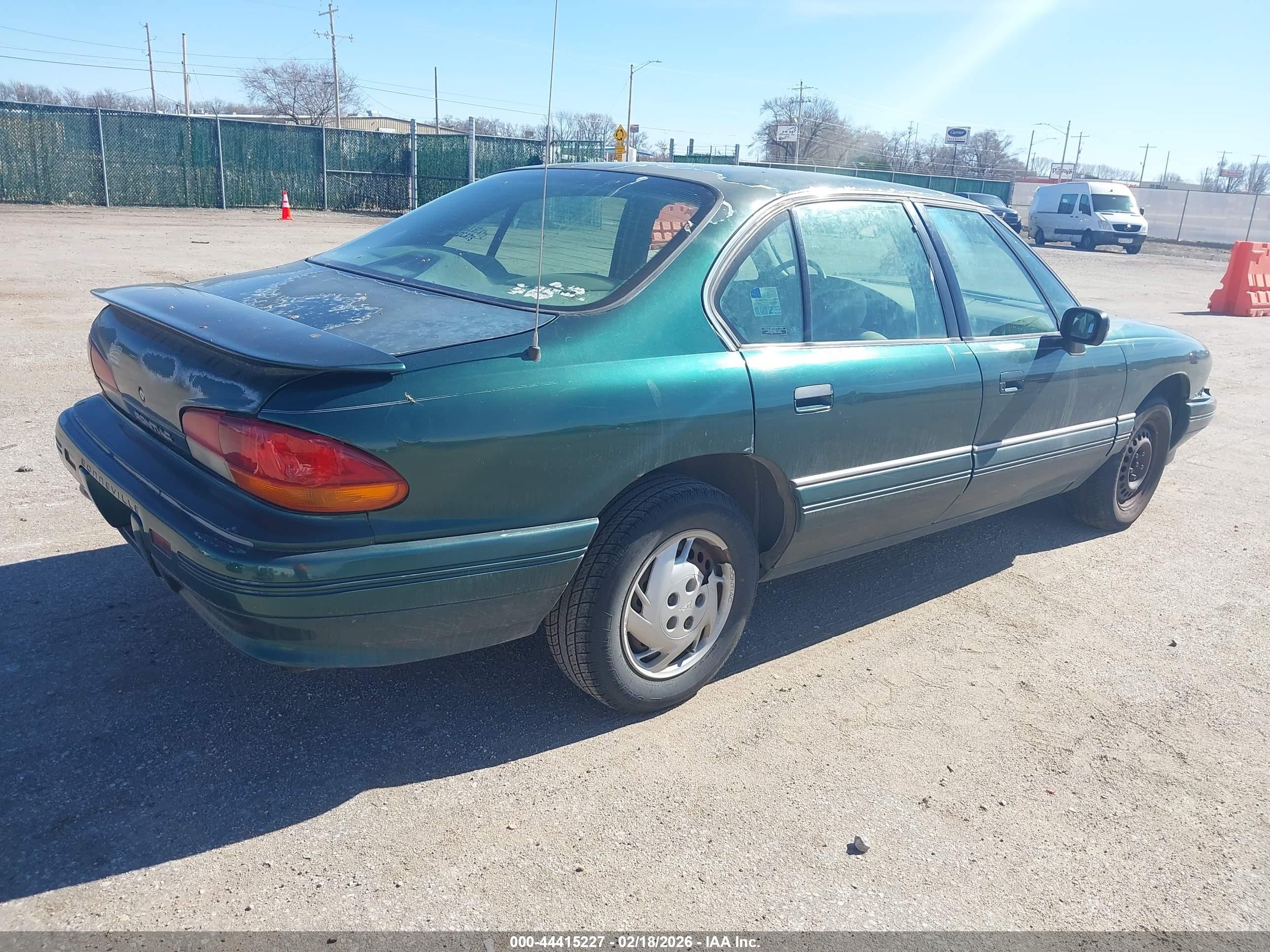 1995 Pontiac Bonneville Se Зеленый vin: 1G2HX52K4S4219196