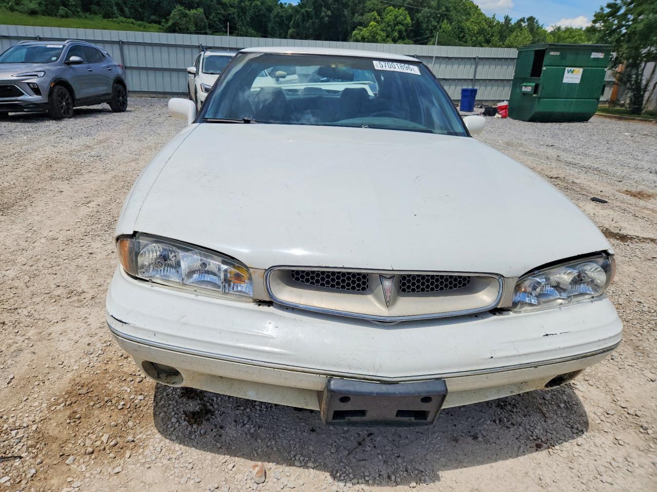 1997 Pontiac Bonneville Se White vin: 1G2HX52K4VH253197