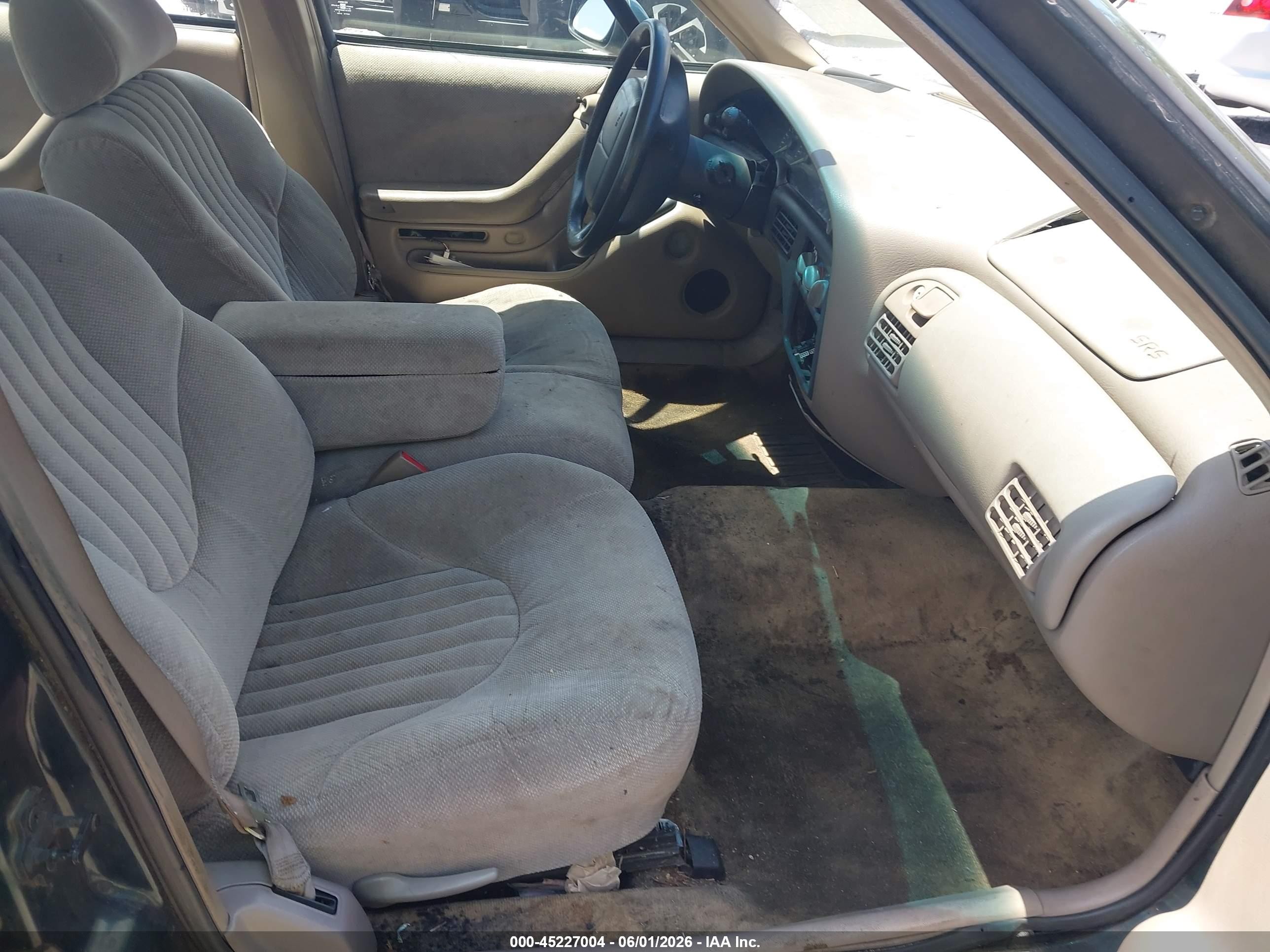 1998 Pontiac Bonneville Se Green vin: 1G2HX52K4W4229877