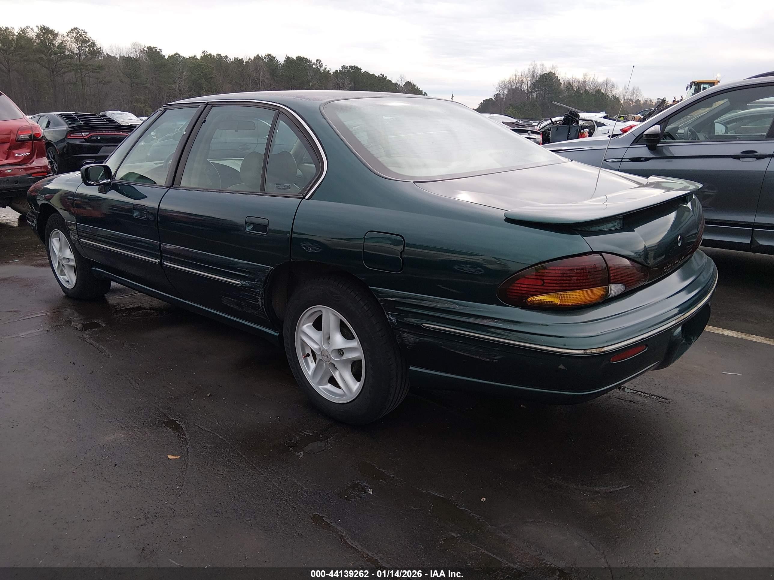 1998 Pontiac Bonneville Se Green vin: 1G2HX52K4W4236814