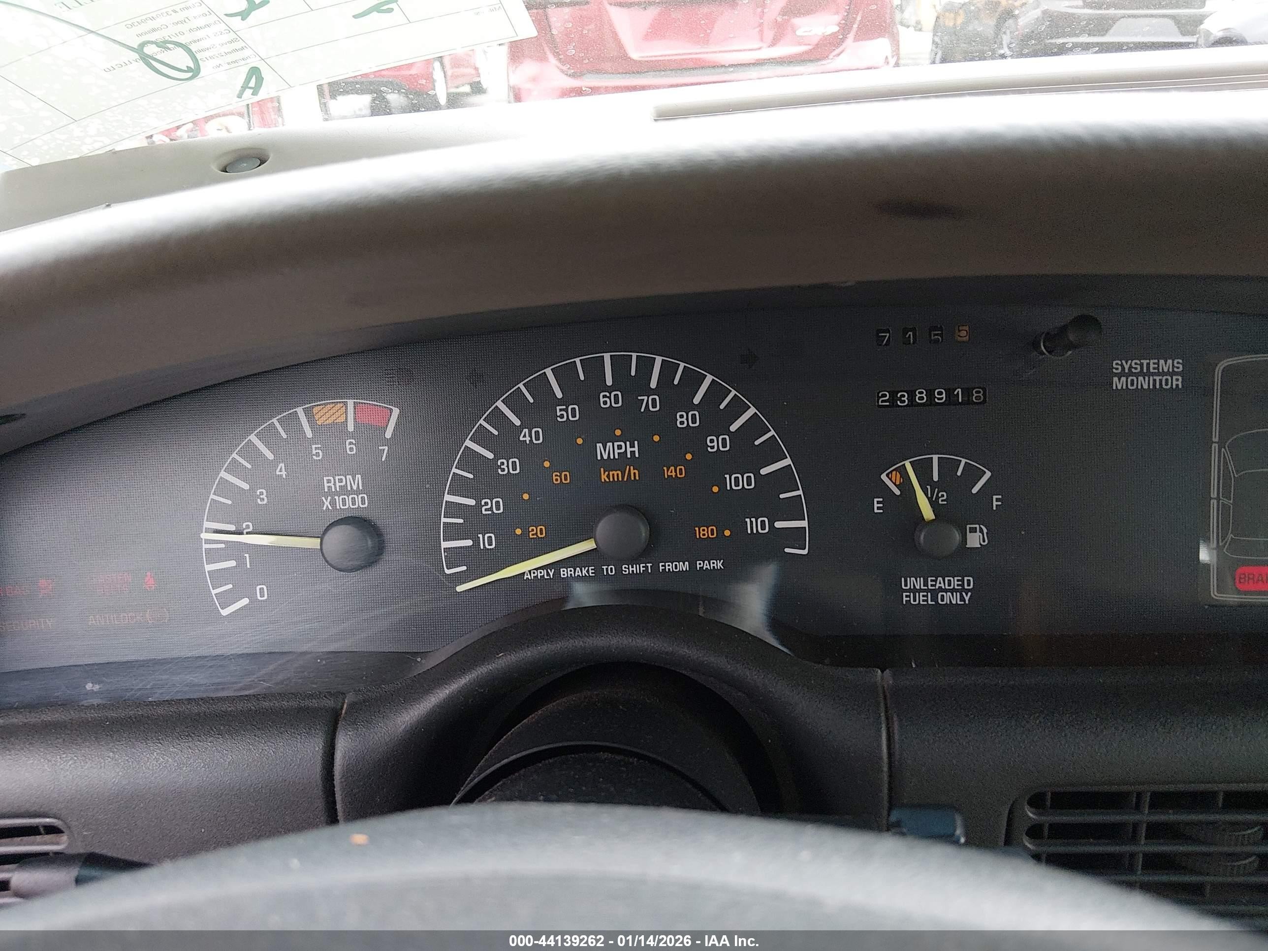 1998 Pontiac Bonneville Se Green vin: 1G2HX52K4W4236814