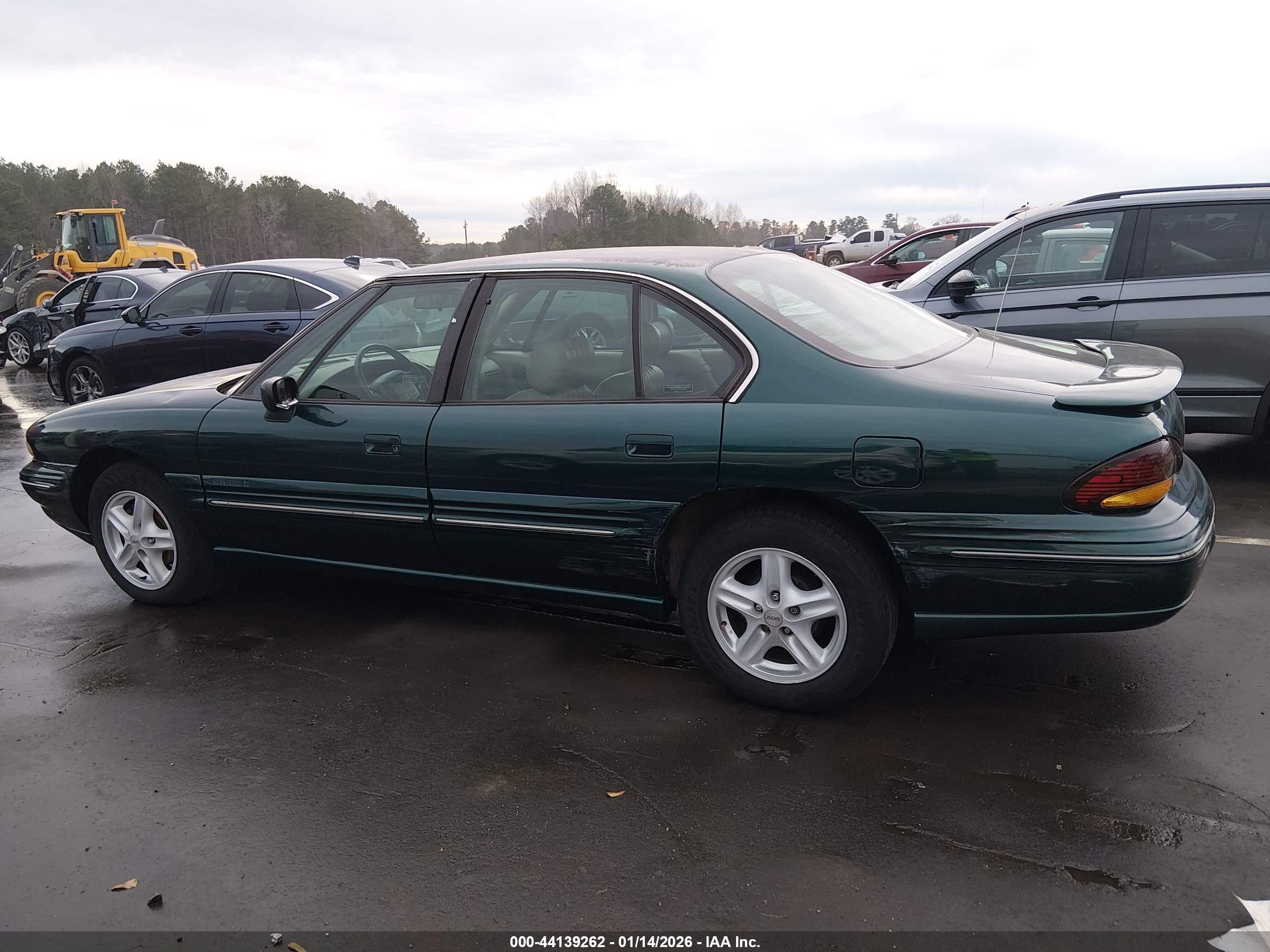 1998 Pontiac Bonneville Se Green vin: 1G2HX52K4W4236814