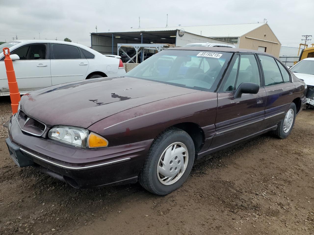 1998 Pontiac Bonneville Se Burgundy vin: 1G2HX52K5VH247179