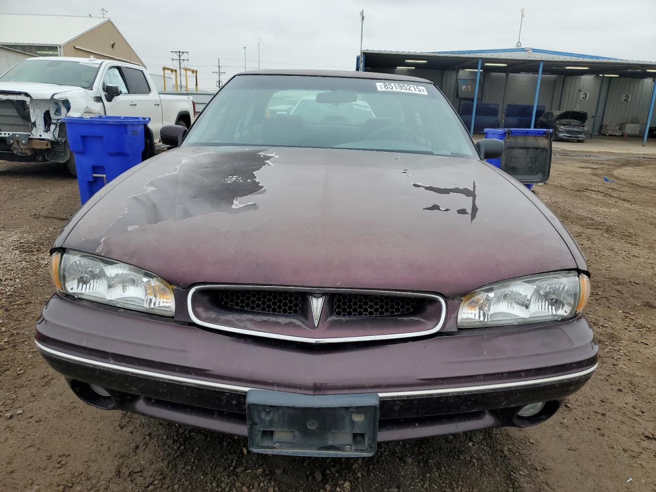 1998 Pontiac Bonneville Se Бордовый vin: 1G2HX52K5VH247179