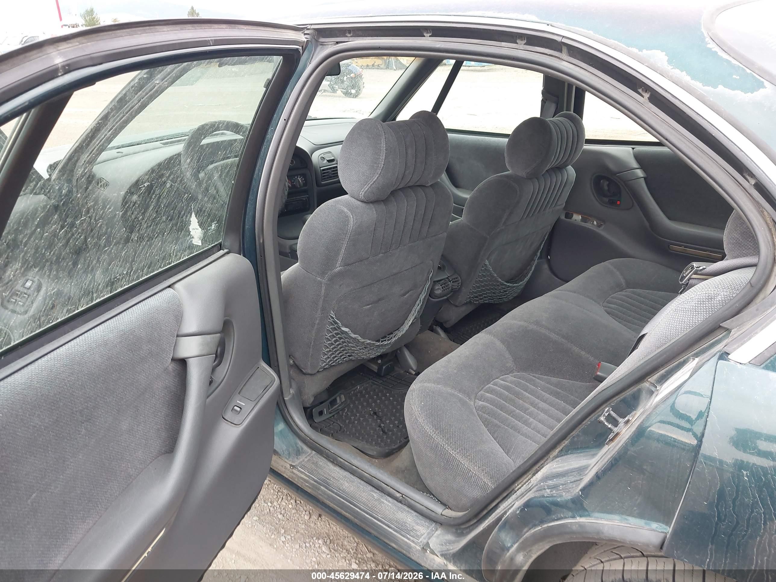 1998 Pontiac Bonneville Se Green vin: 1G2HX52K5W4223179