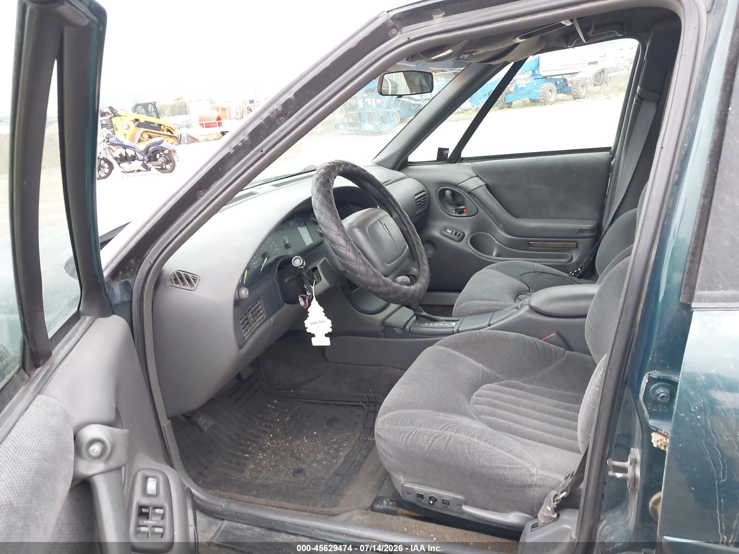 1998 Pontiac Bonneville Se Green vin: 1G2HX52K5W4223179