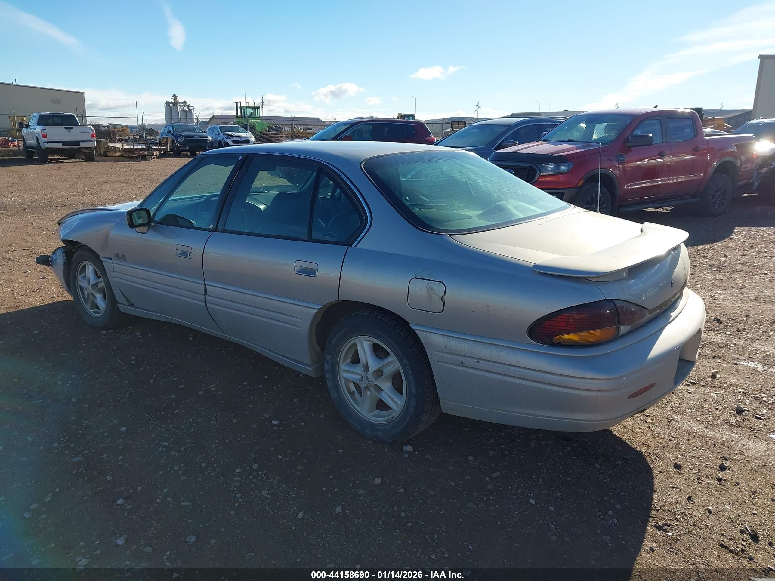 1998 Pontiac Bonneville Se Silver vin: 1G2HX52K5WH219321