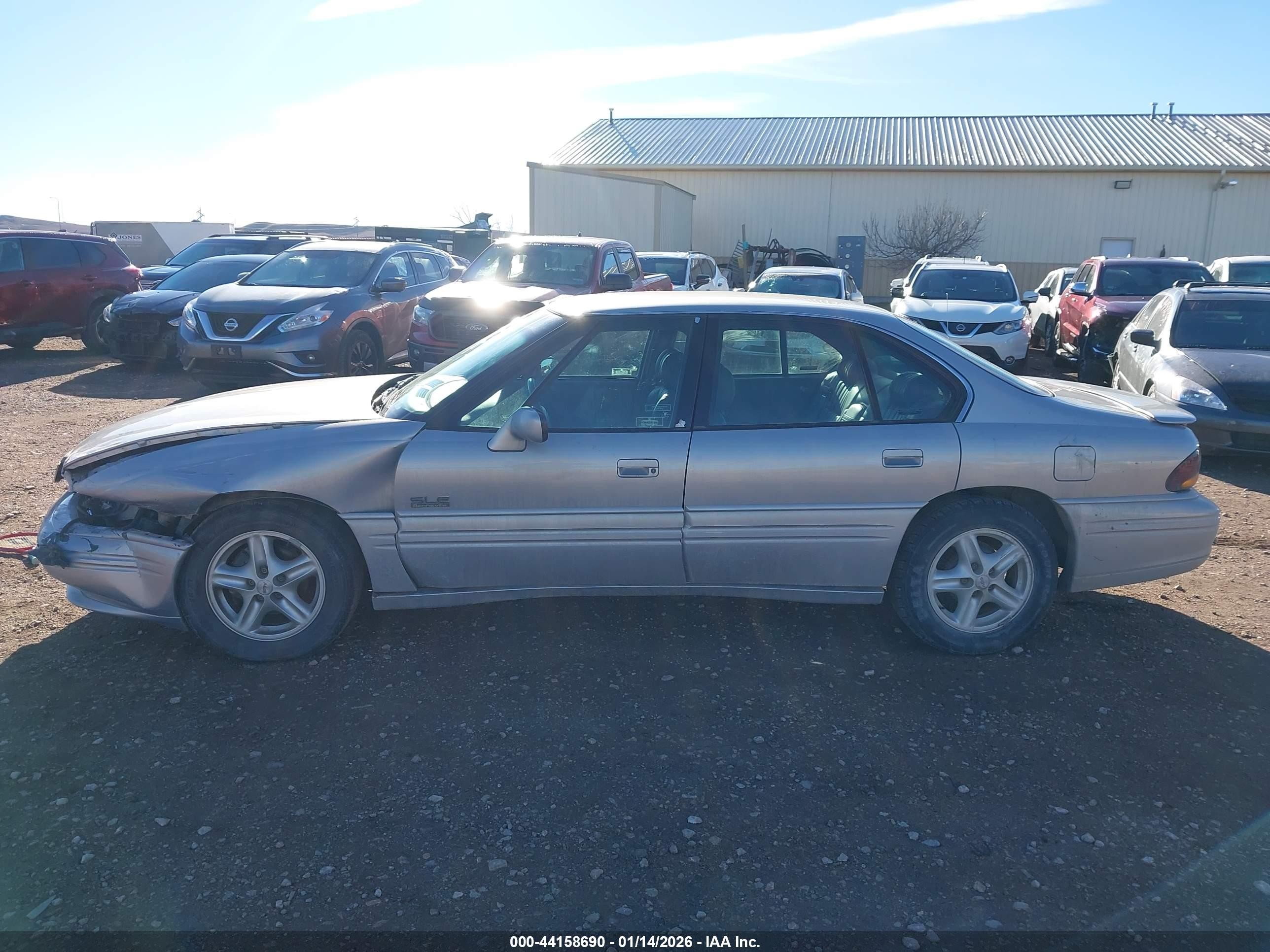 1998 Pontiac Bonneville Se Silver vin: 1G2HX52K5WH219321
