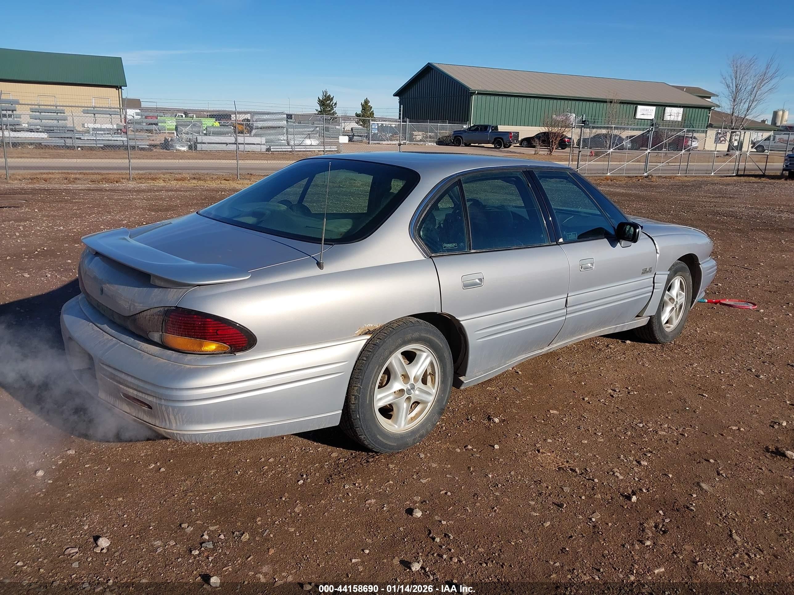 1998 Pontiac Bonneville Se Silver vin: 1G2HX52K5WH219321