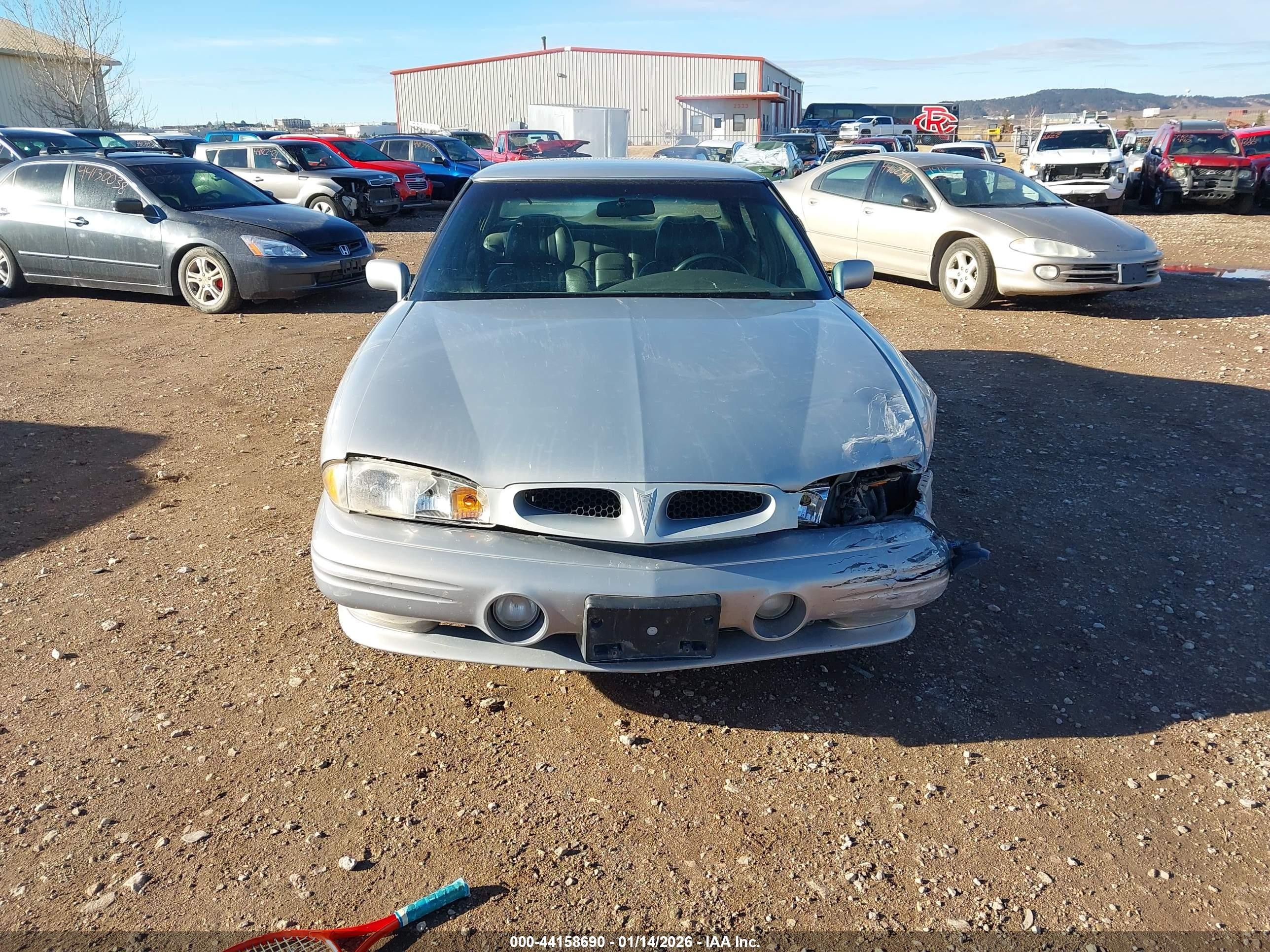 1998 Pontiac Bonneville Se Silver vin: 1G2HX52K5WH219321