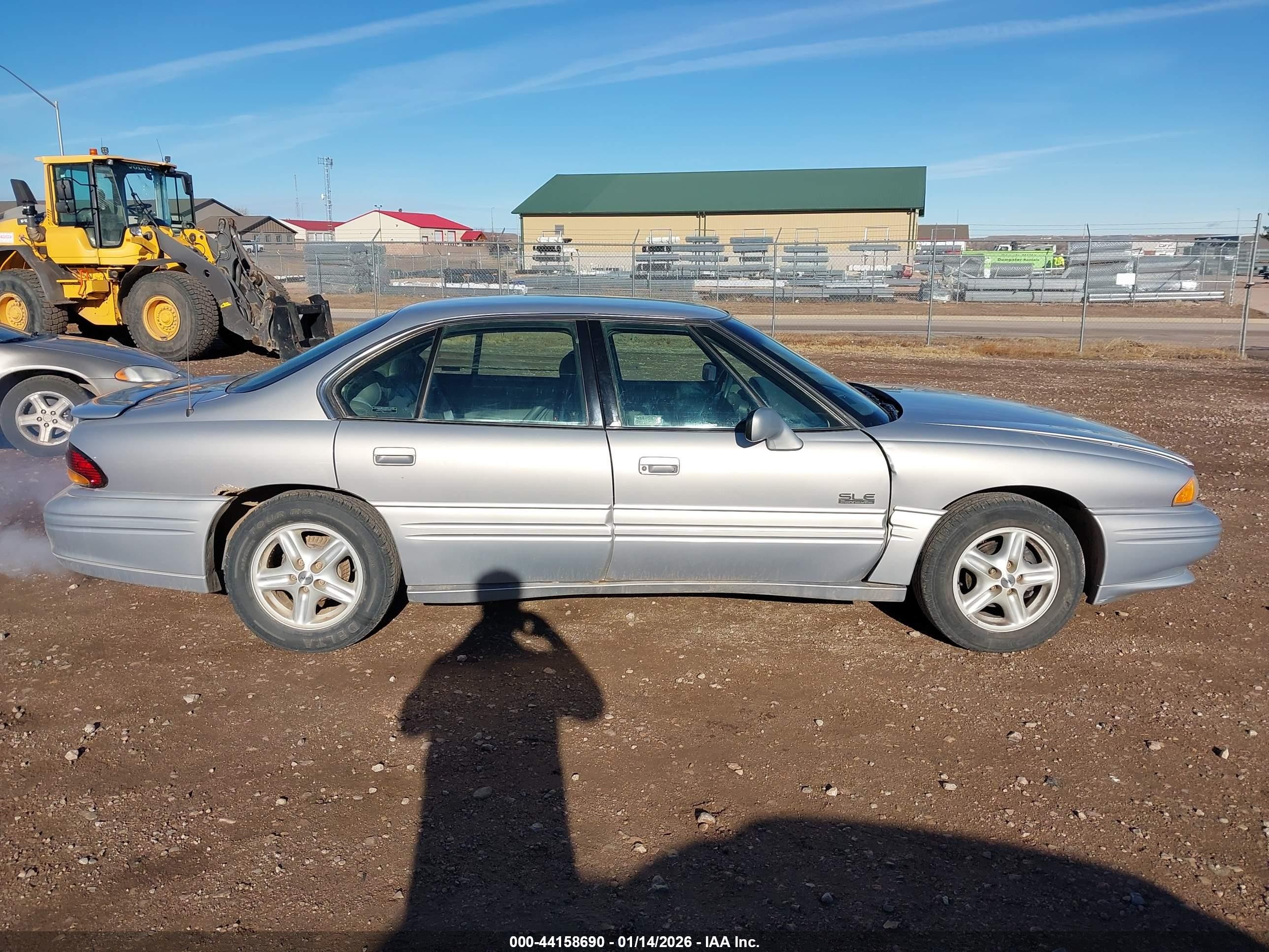 1998 Pontiac Bonneville Se Silver vin: 1G2HX52K5WH219321