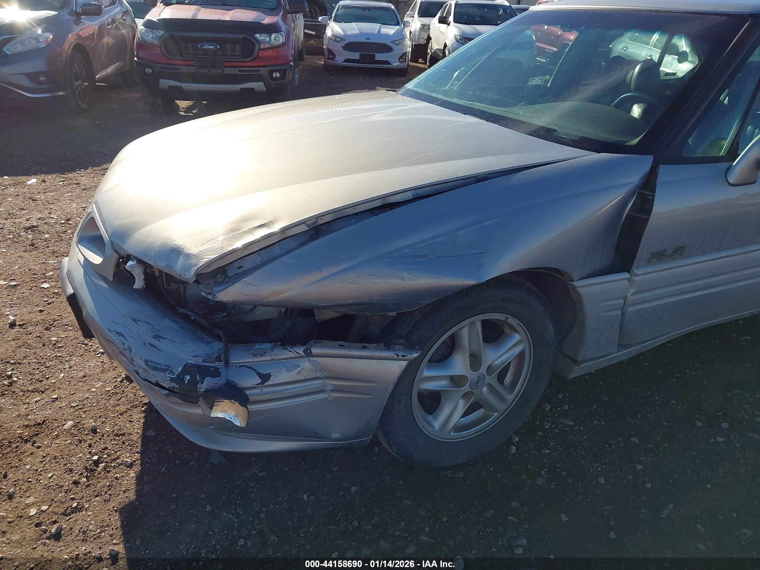 1998 Pontiac Bonneville Se Silver vin: 1G2HX52K5WH219321