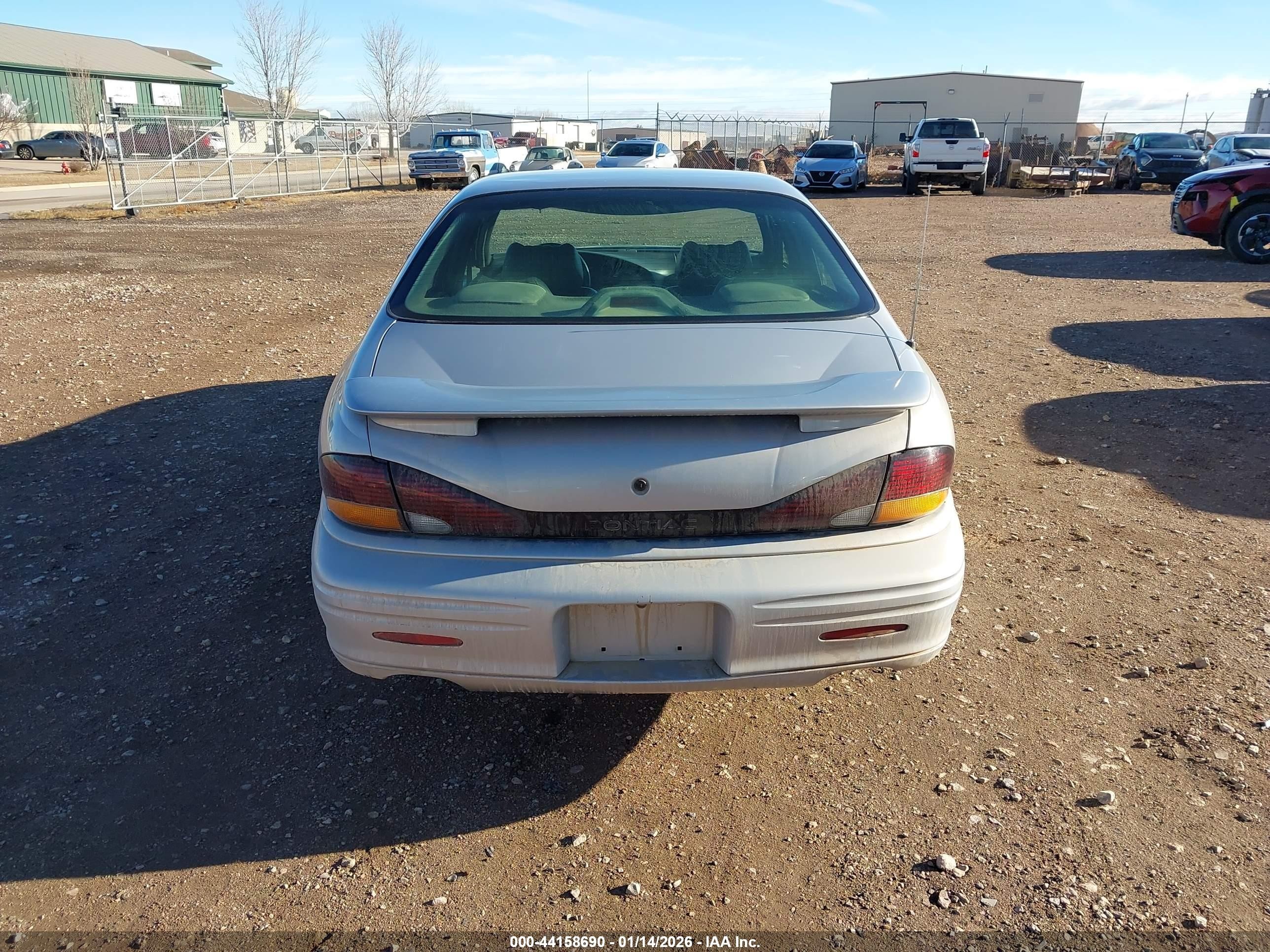1998 Pontiac Bonneville Se Silver vin: 1G2HX52K5WH219321