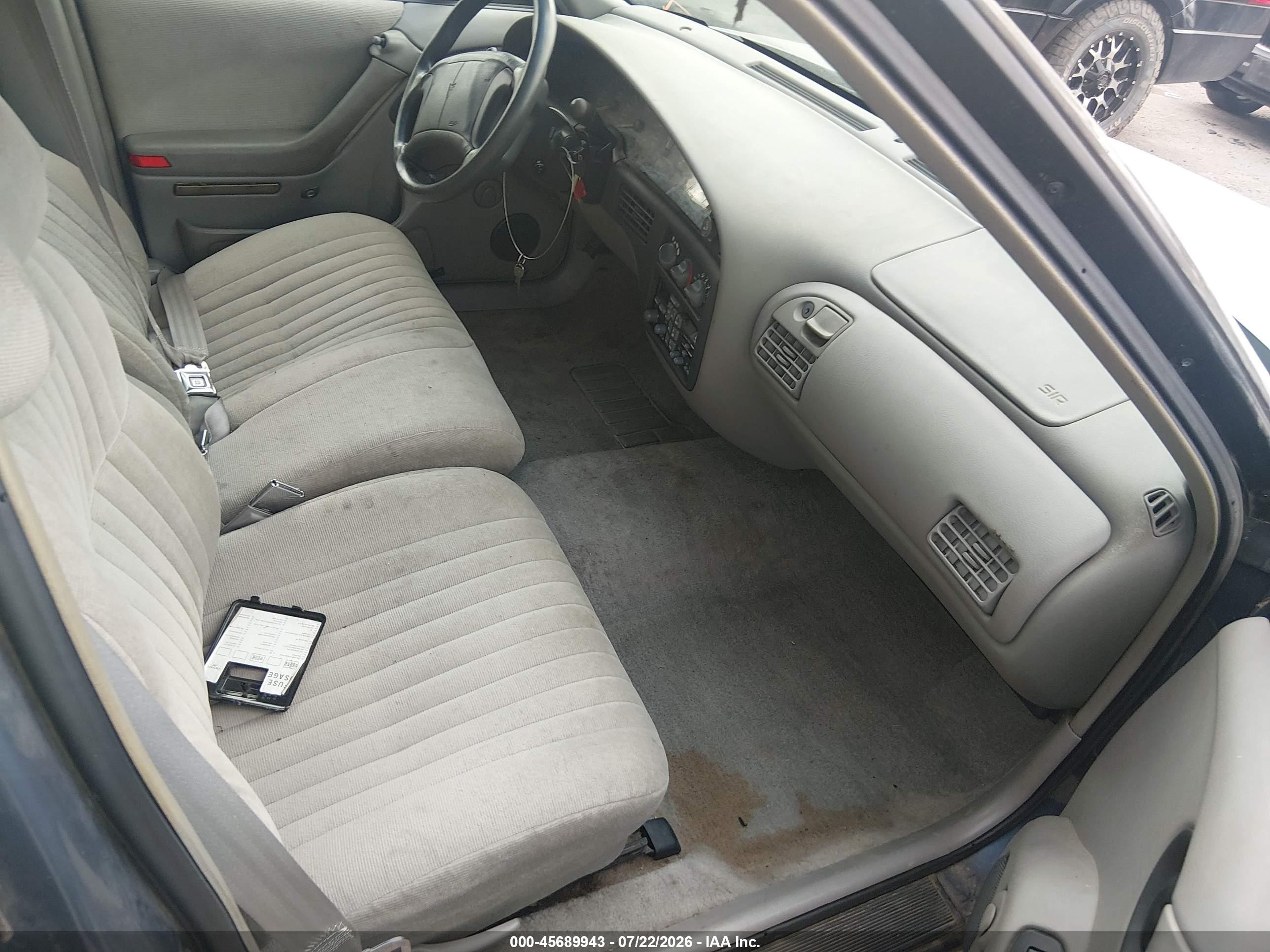 1995 Pontiac Bonneville Se Blue vin: 1G2HX52K6S4268996