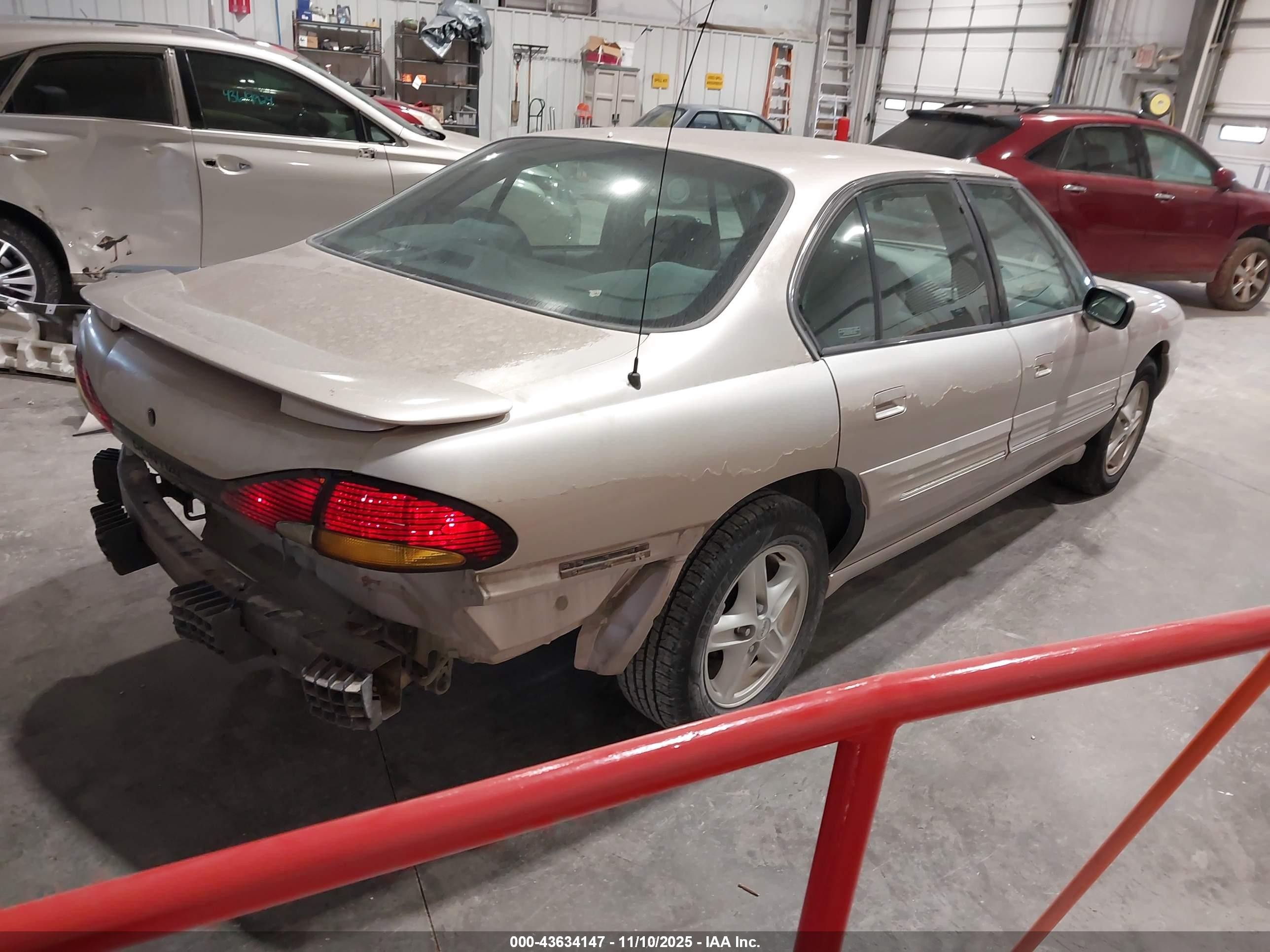 1999 Pontiac Bonneville Se Champagne vin: 1G2HX52K6XH219099