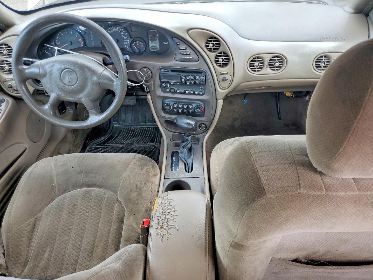 2005 Pontiac Bonneville Se Tan vin: 1G2HX52K75U136933