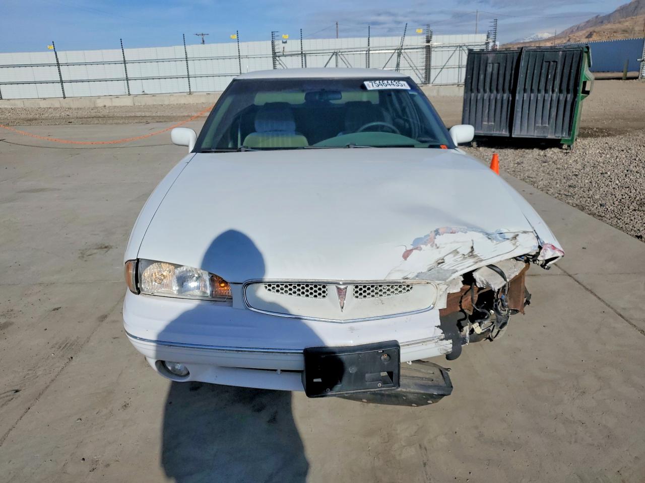 1999 Pontiac Bonneville Se White vin: 1G2HX52K7XH225784