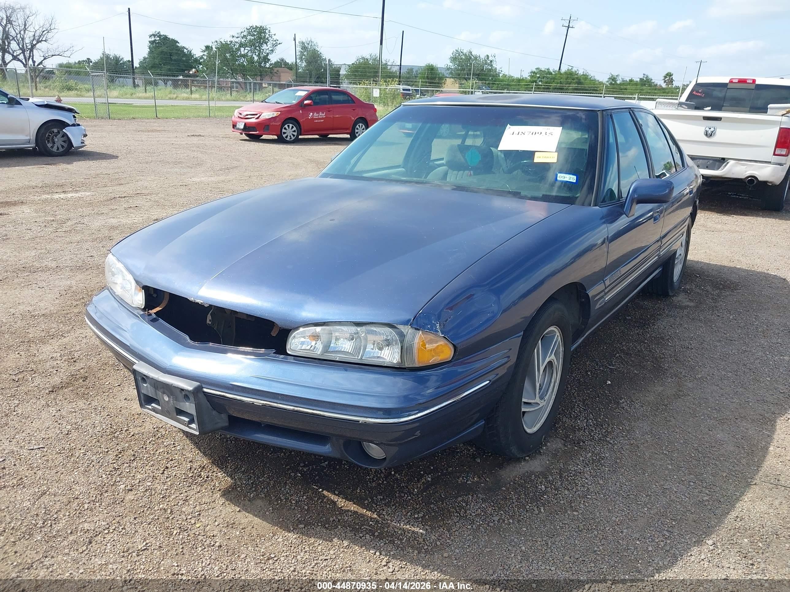 1996 Pontiac Bonneville Se Blue vin: 1G2HX52K8T4233538