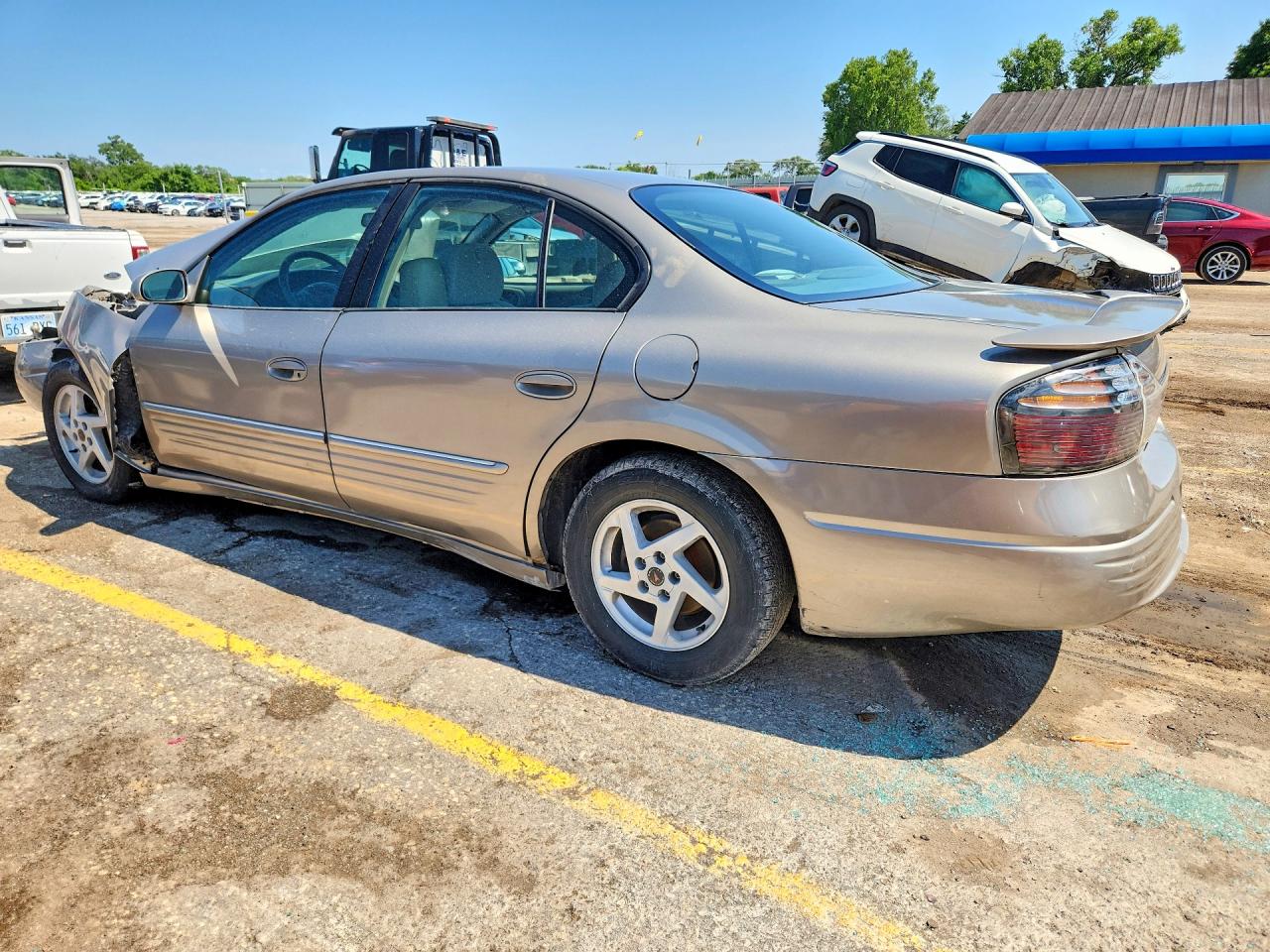 2003 Pontiac Bonneville Se Beige vin: 1G2HX52K934168196