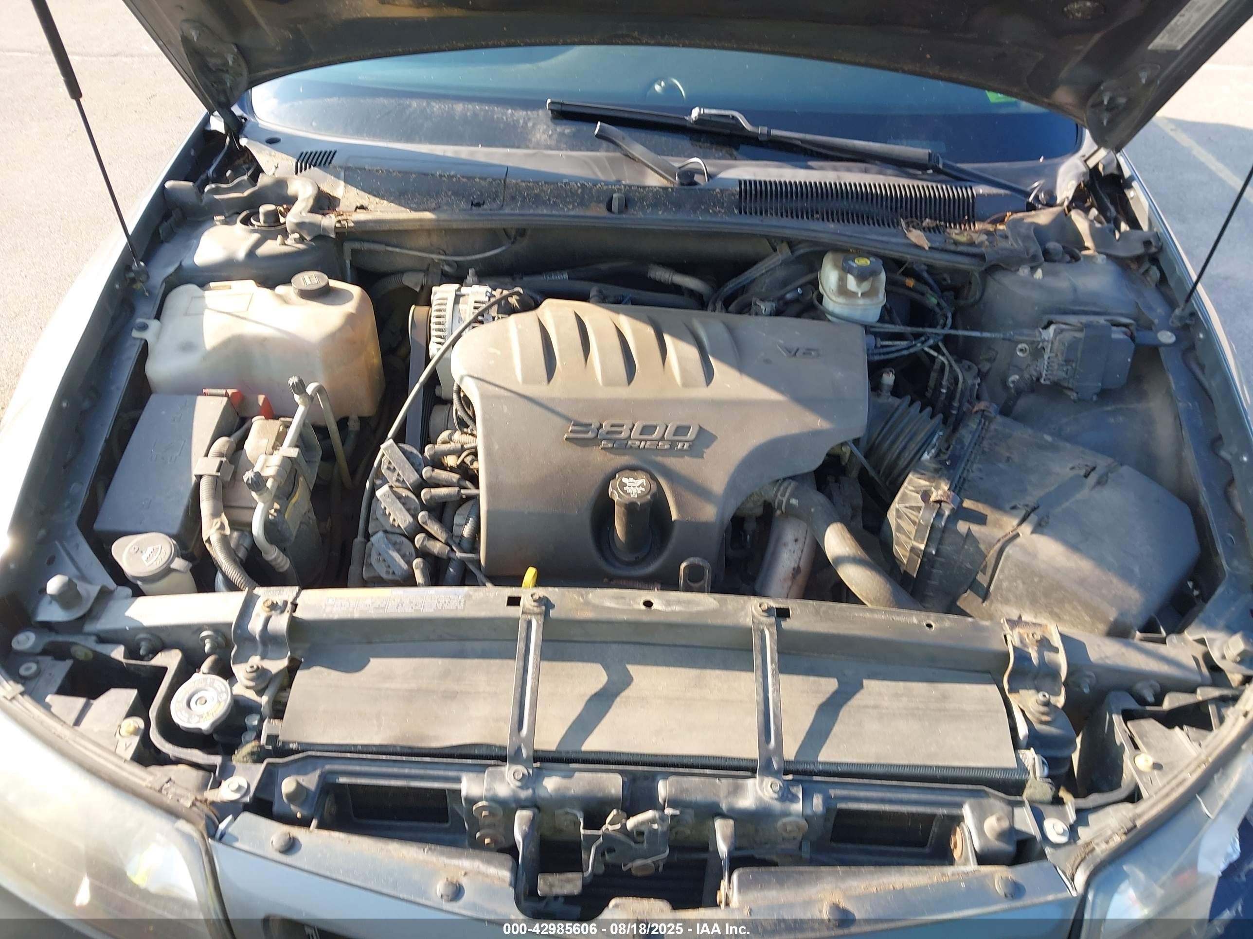 2005 Pontiac Bonneville Se Серый vin: 1G2HX52K95U187303