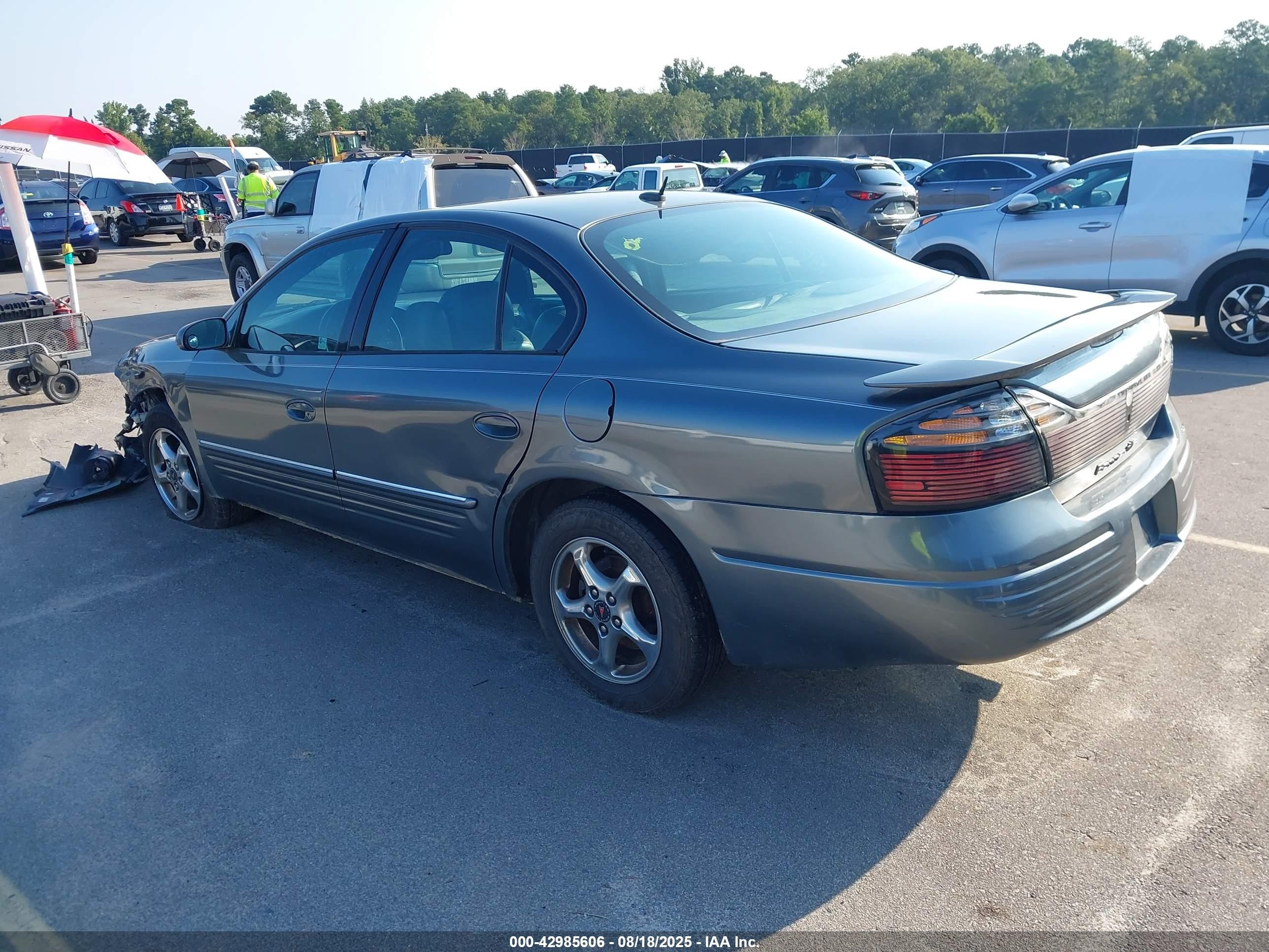 2005 Pontiac Bonneville Se Серый vin: 1G2HX52K95U187303