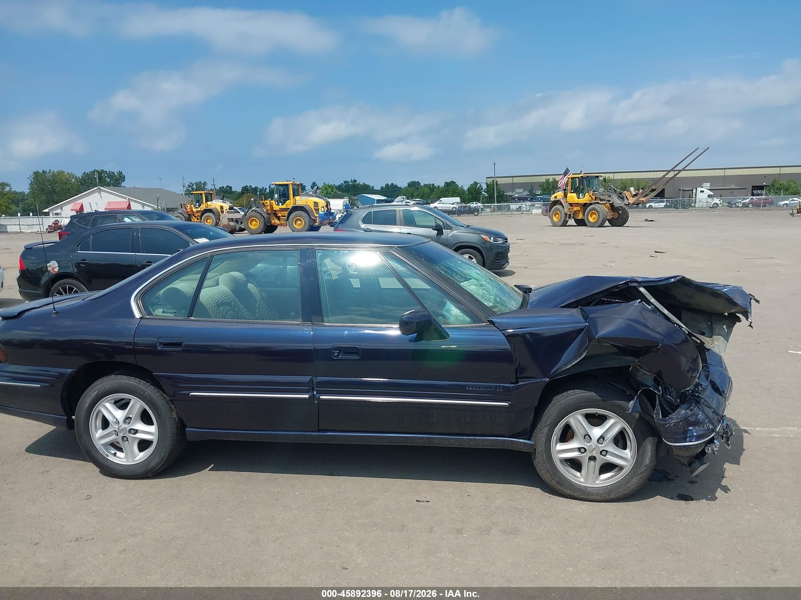 1998 Pontiac Bonneville Se Dark Blue vin: 1G2HX52K9W4222181