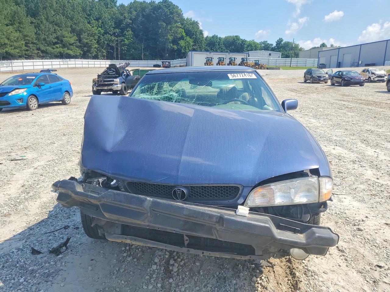 1995 Pontiac Bonneville Se Blue vin: 1G2HX52KXS4287972