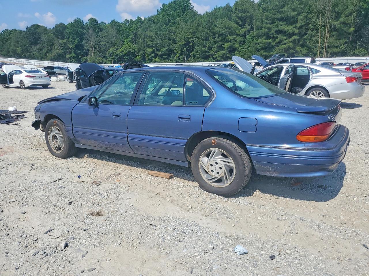 1995 Pontiac Bonneville Se Blue vin: 1G2HX52KXS4287972