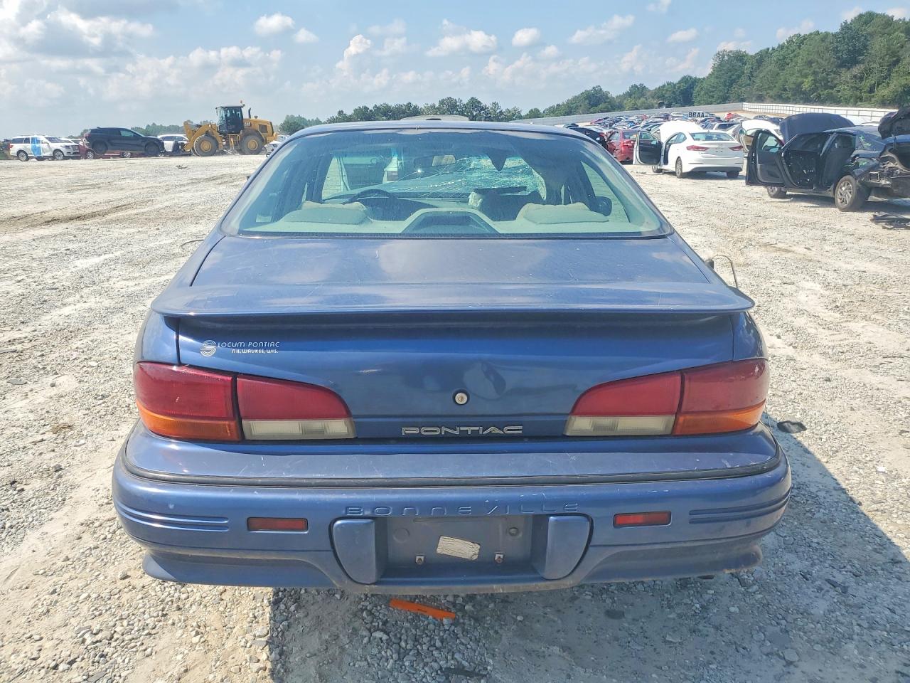 1995 Pontiac Bonneville Se Blue vin: 1G2HX52KXS4287972