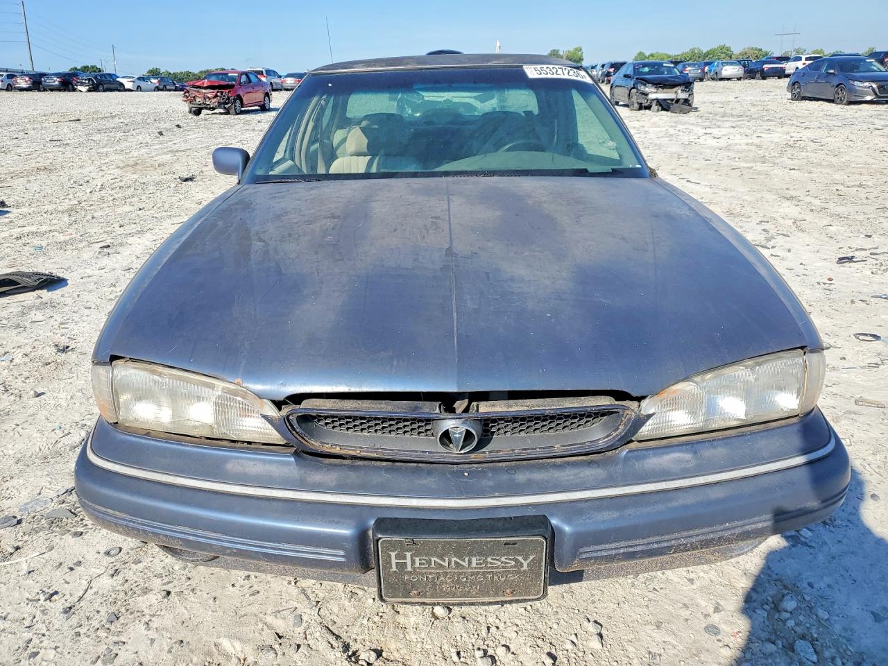1994 Pontiac Bonneville Se Blue vin: 1G2HX52L2R4261353