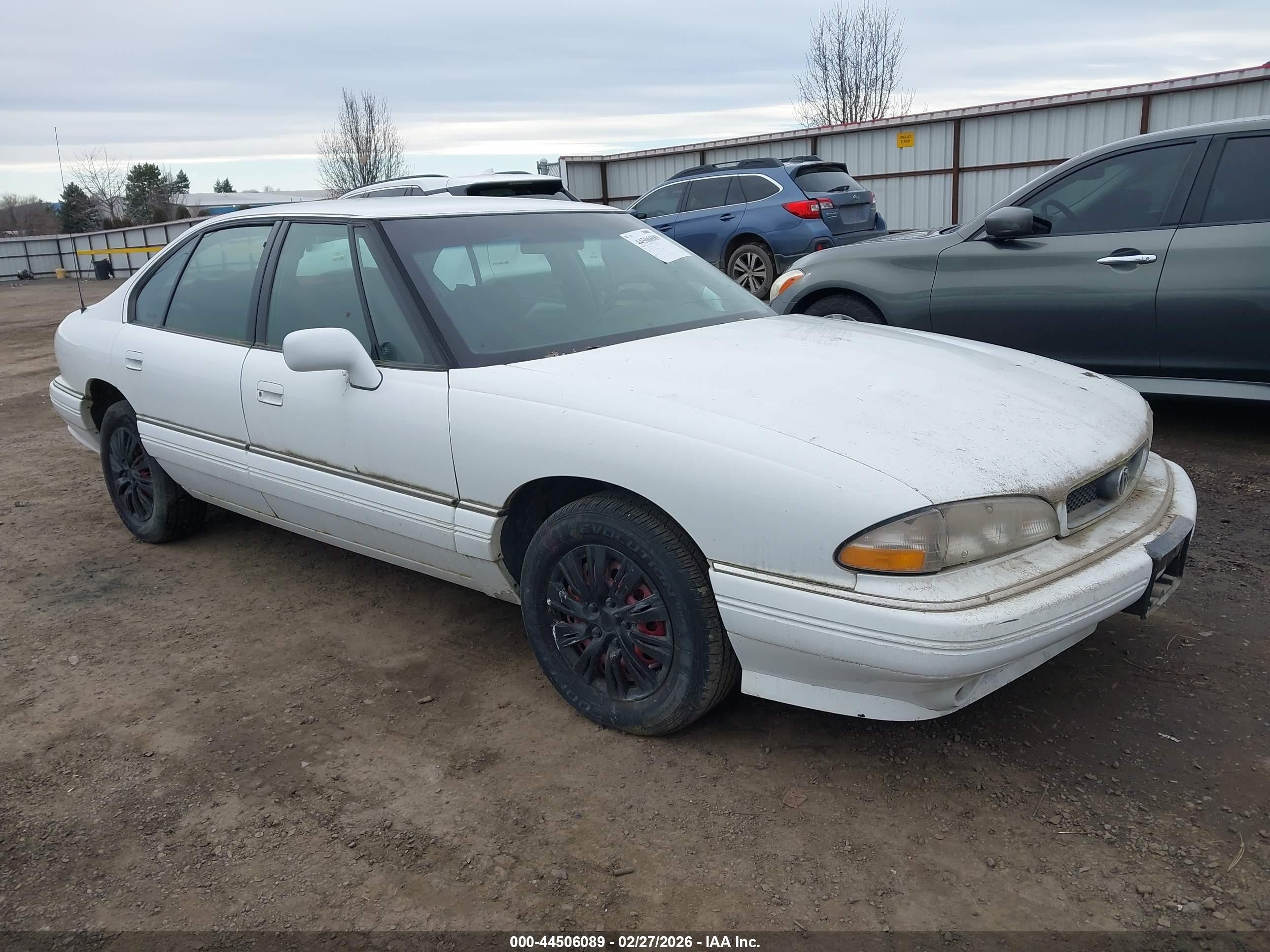 1994 Pontiac Bonneville Se White vin: 1G2HX52L5R4271875