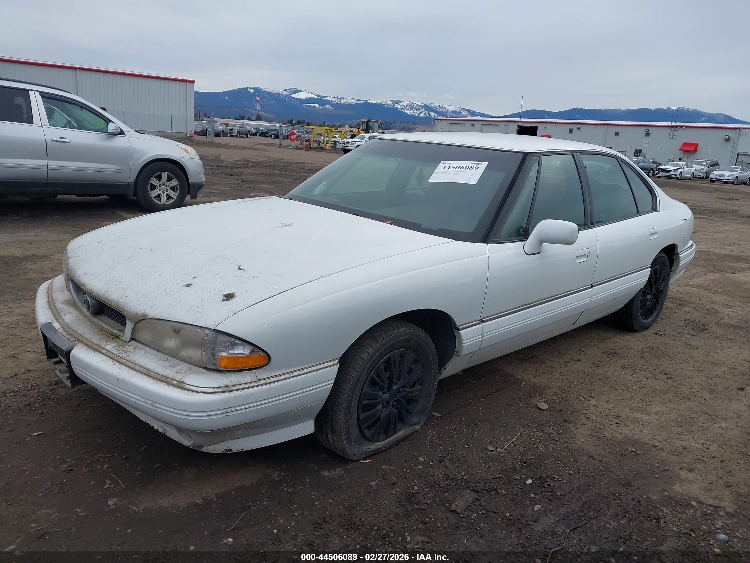 1994 Pontiac Bonneville Se White vin: 1G2HX52L5R4271875