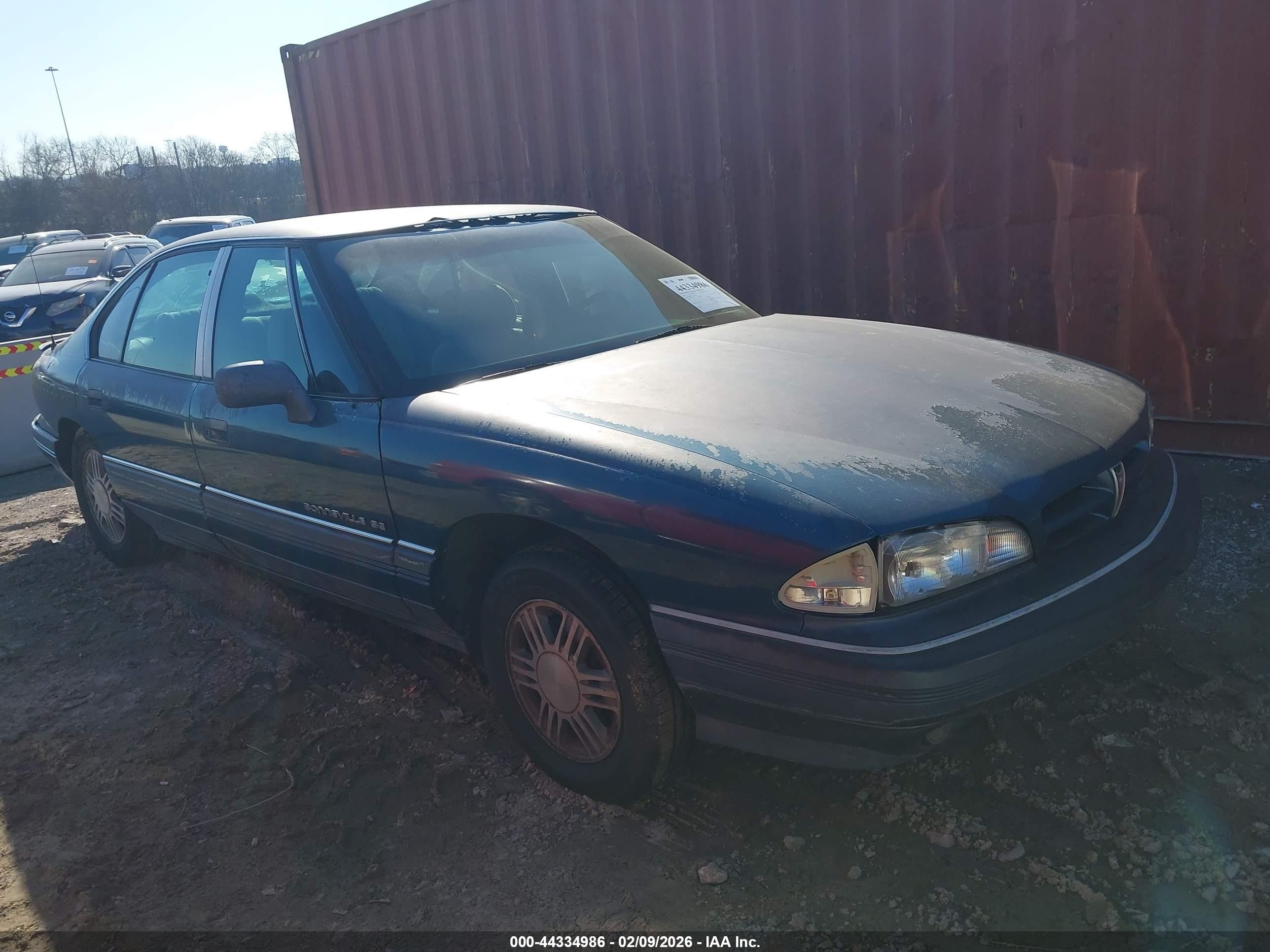 1992 Pontiac Bonneville Se Dark Blue vin: 1G2HX53L1N1226748