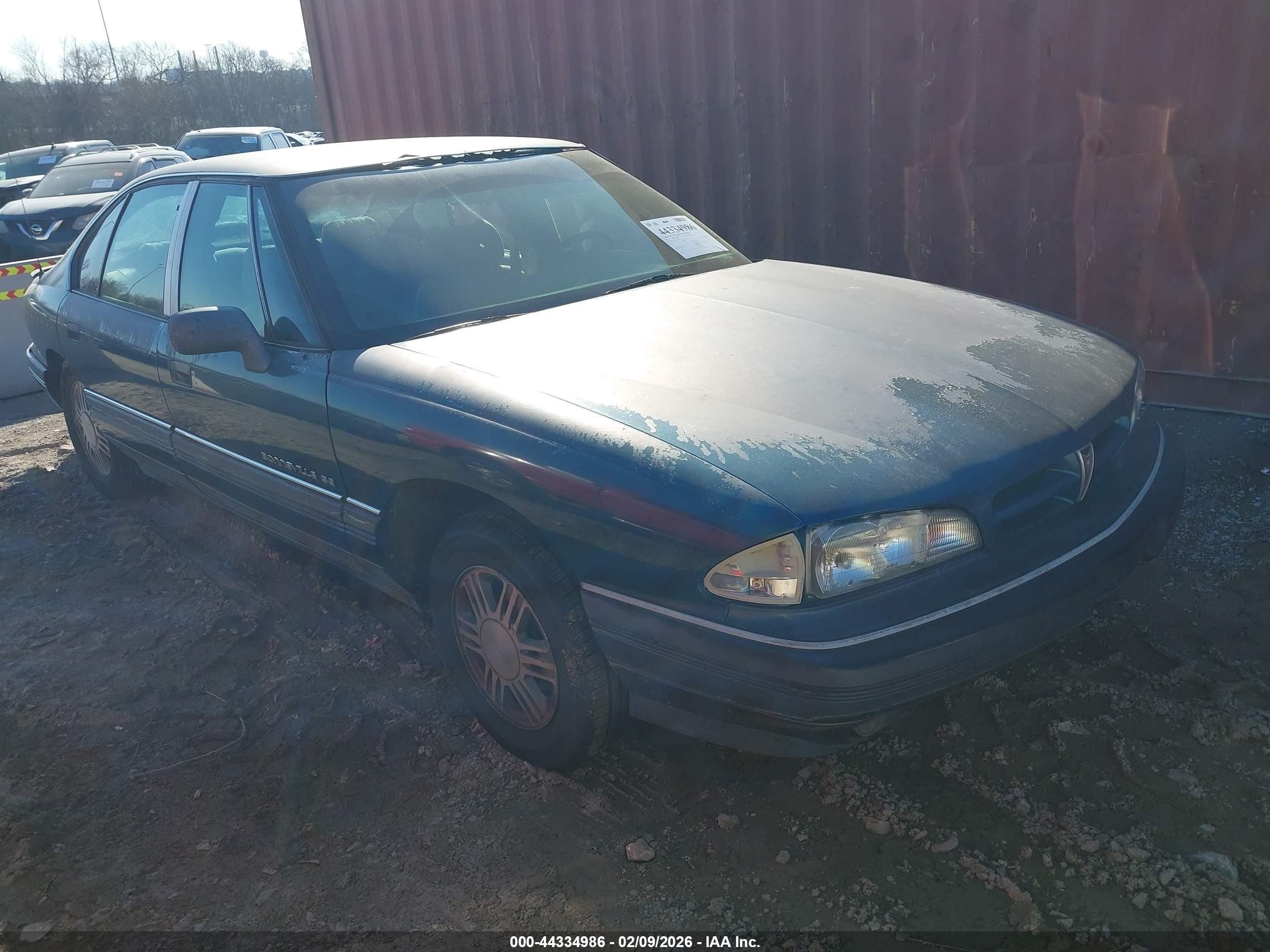 1992 Pontiac Bonneville Se Dark Blue vin: 1G2HX53L1N1226748
