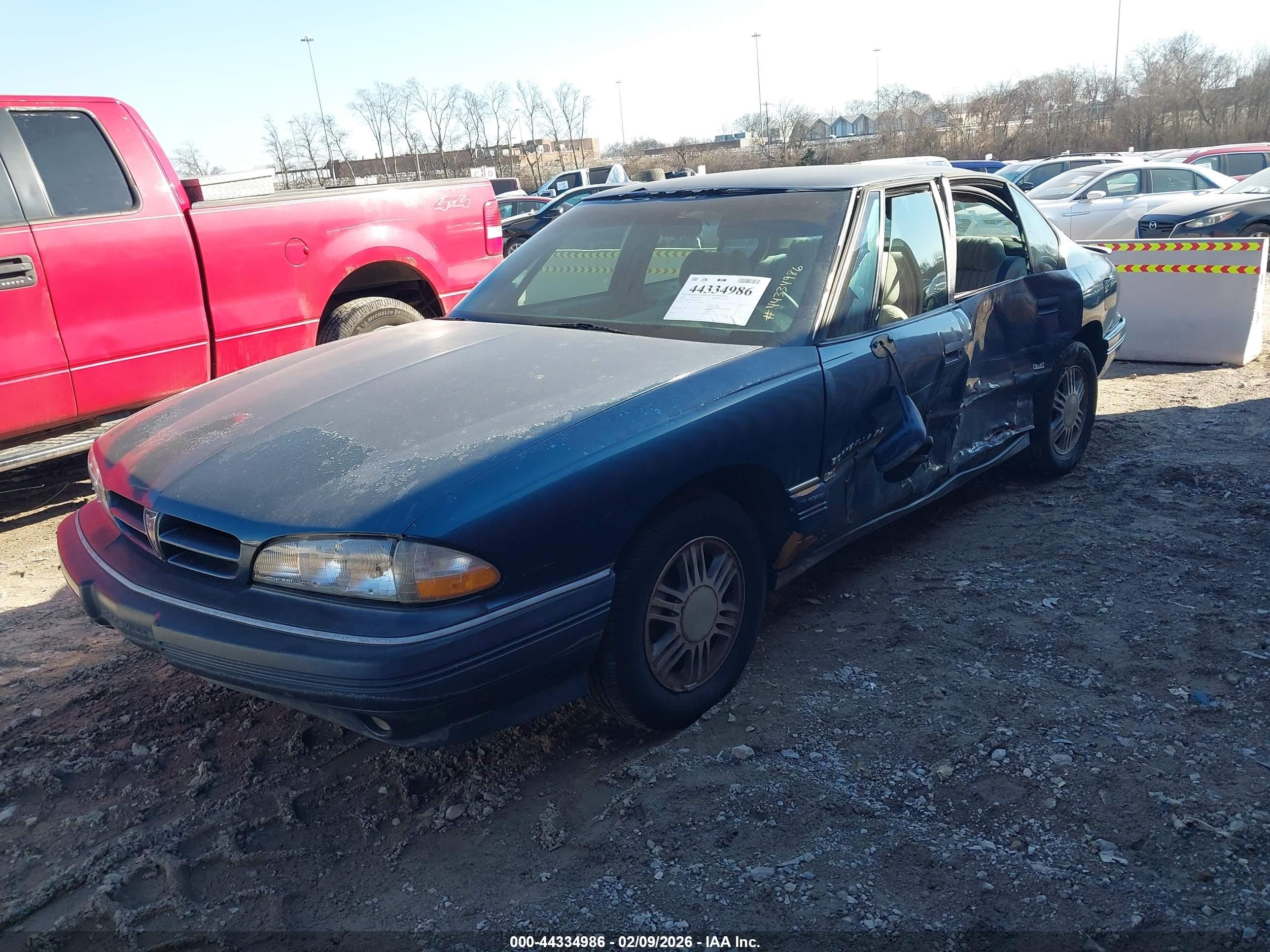 1992 Pontiac Bonneville Se Dark Blue vin: 1G2HX53L1N1226748