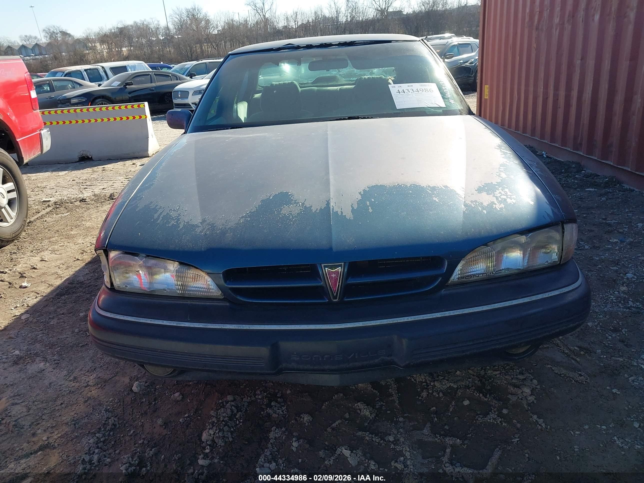 1992 Pontiac Bonneville Se Dark Blue vin: 1G2HX53L1N1226748