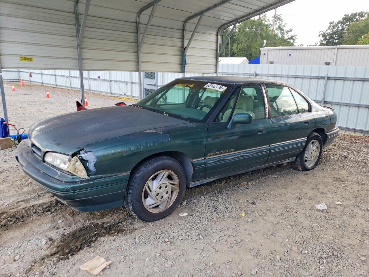 1992 Pontiac Bonneville Se Green vin: 1G2HX53L3N1308352