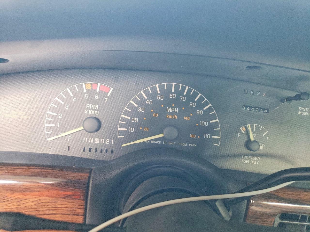 1992 Pontiac Bonneville Se Green vin: 1G2HX53L3N1308352