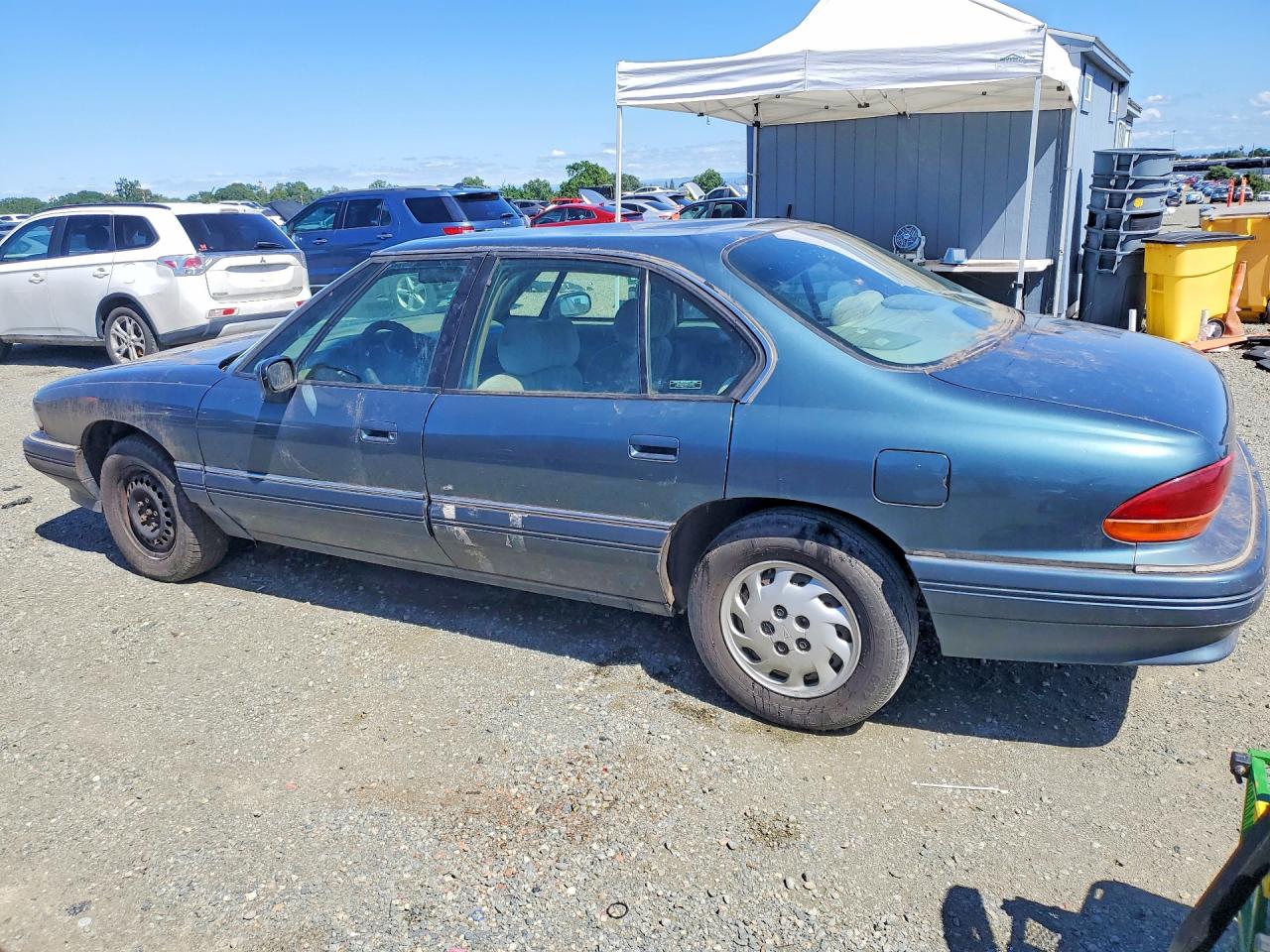 1993 Pontiac Bonneville Se Green vin: 1G2HX53L3P1232683