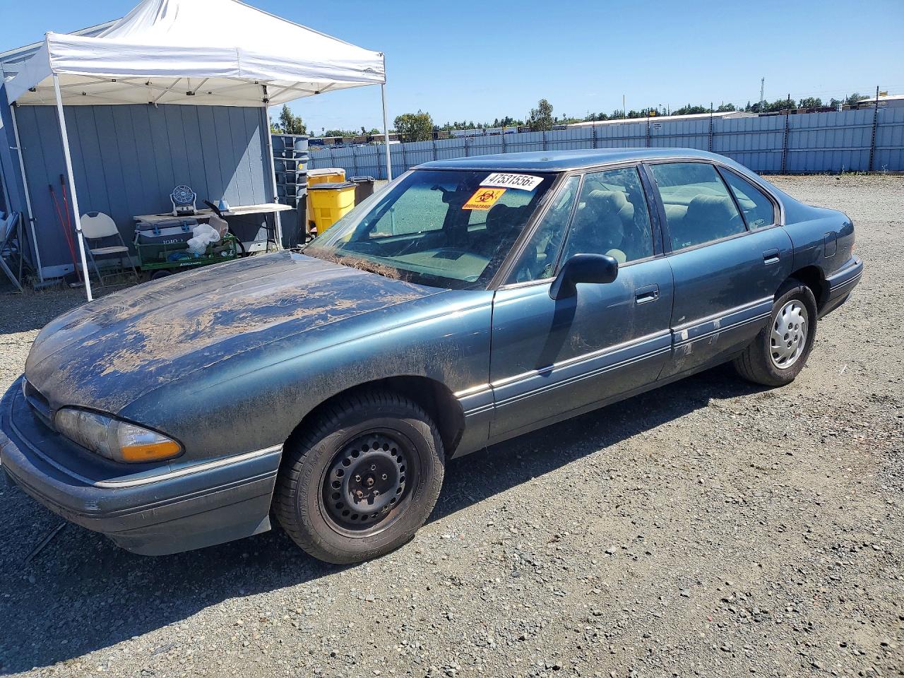 1993 Pontiac Bonneville Se Green vin: 1G2HX53L3P1232683