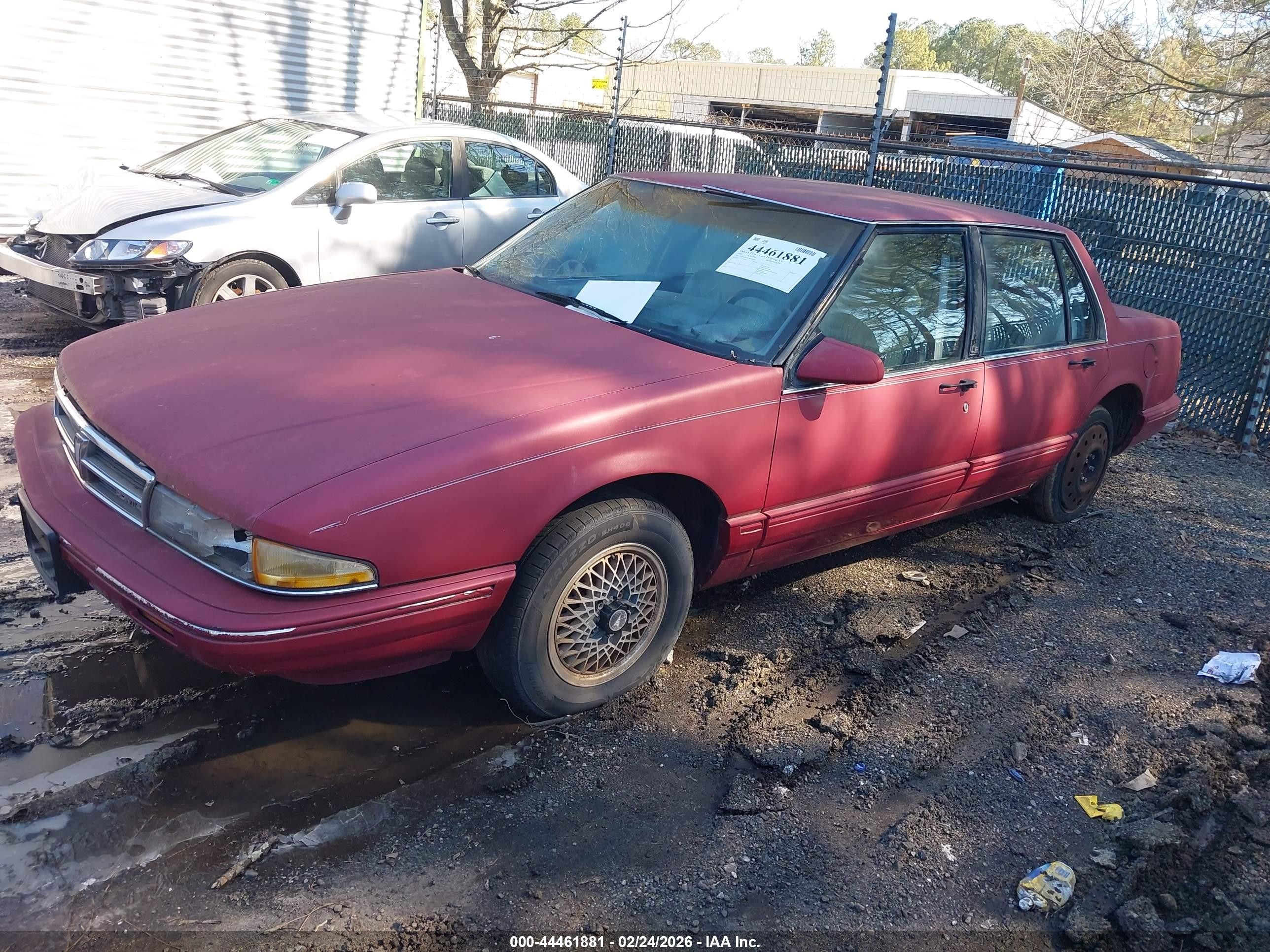1989 Pontiac Bonneville Le Red vin: 1G2HX54C7KW236097