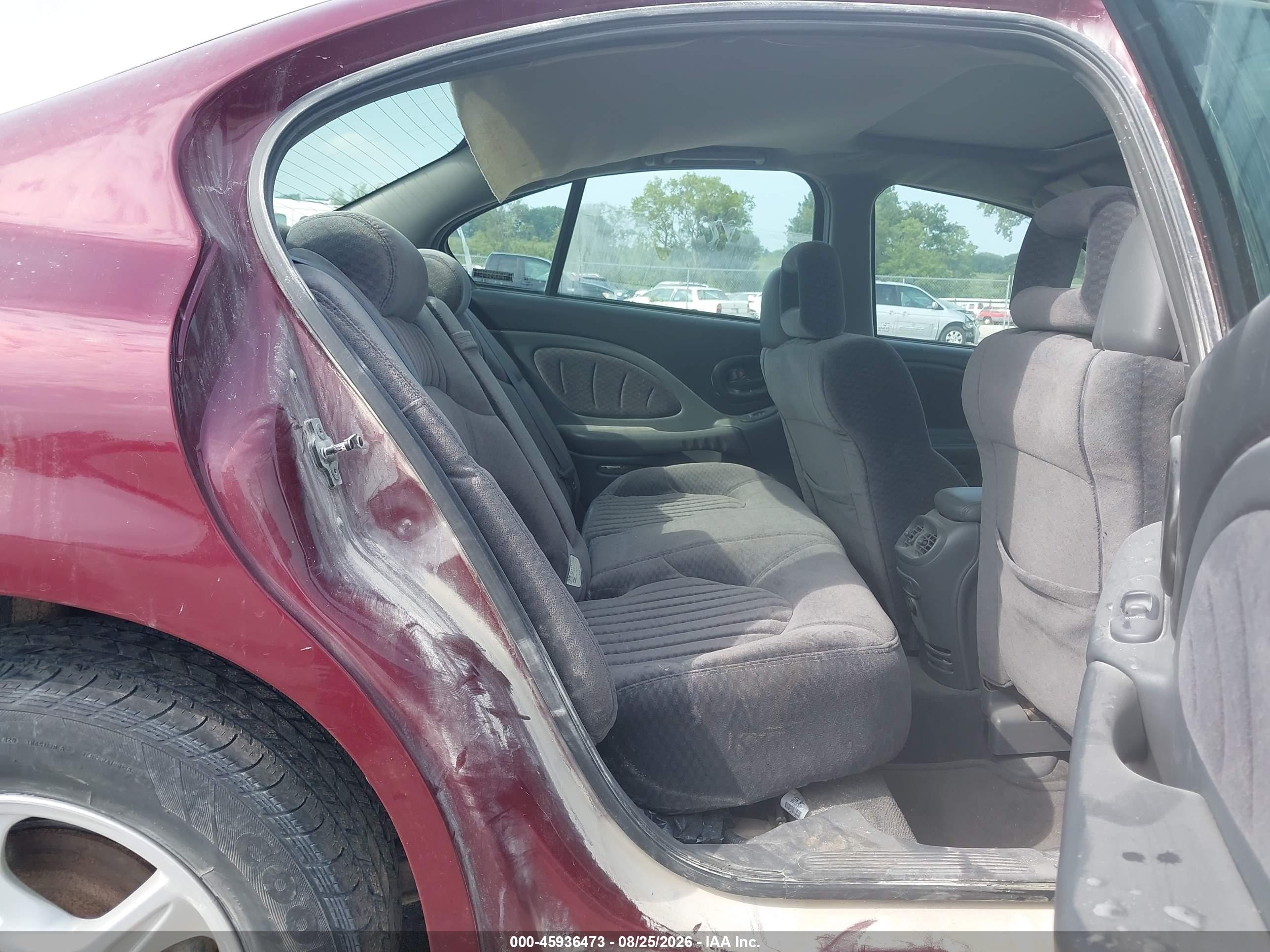 2000 Pontiac Bonneville Se Maroon vin: 1G2HX54K2Y4195065